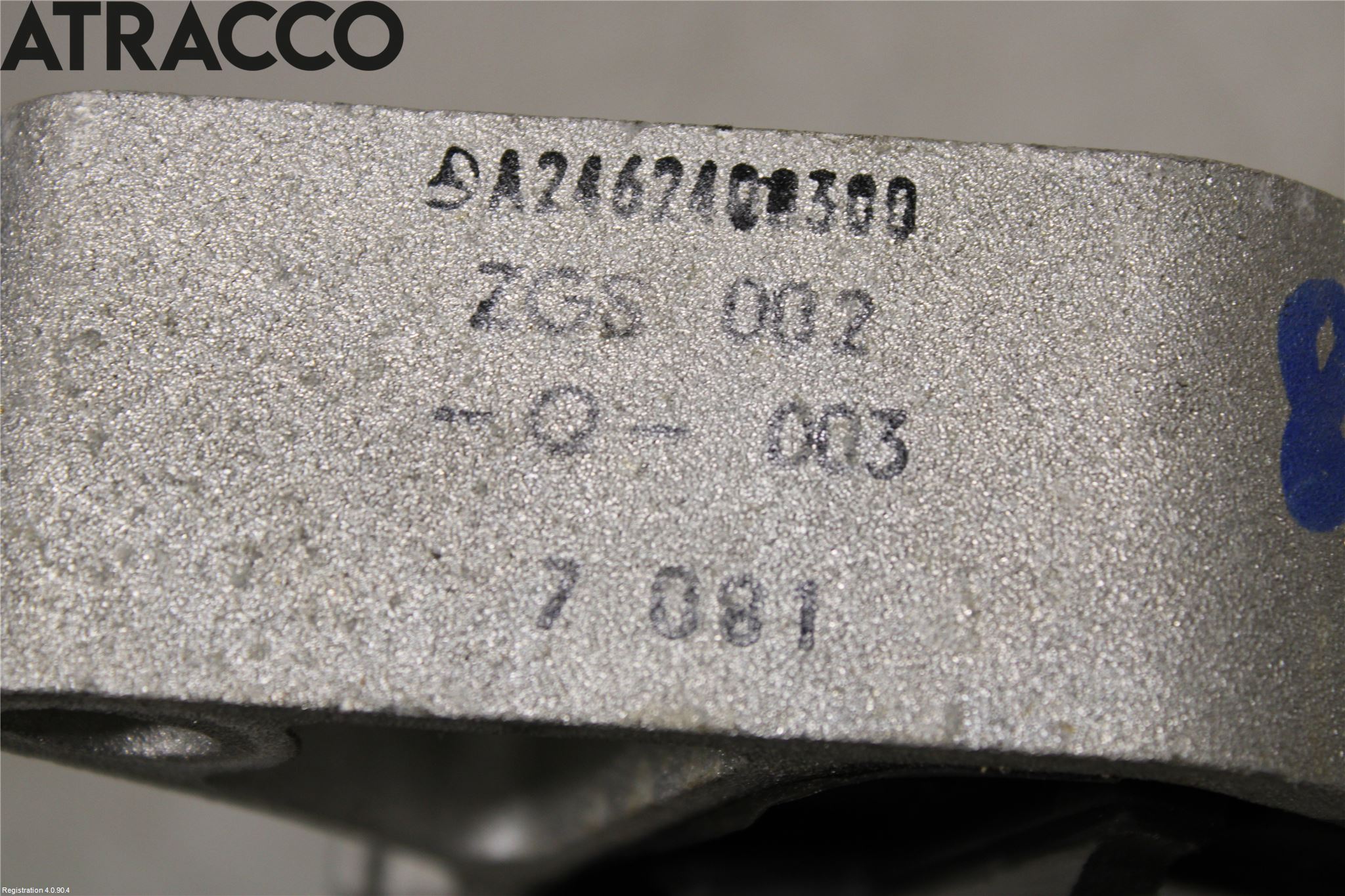 Mercedes-Benz MB B-KLASS (W246/W242) 12-19 Motor Feste Stål-Alu