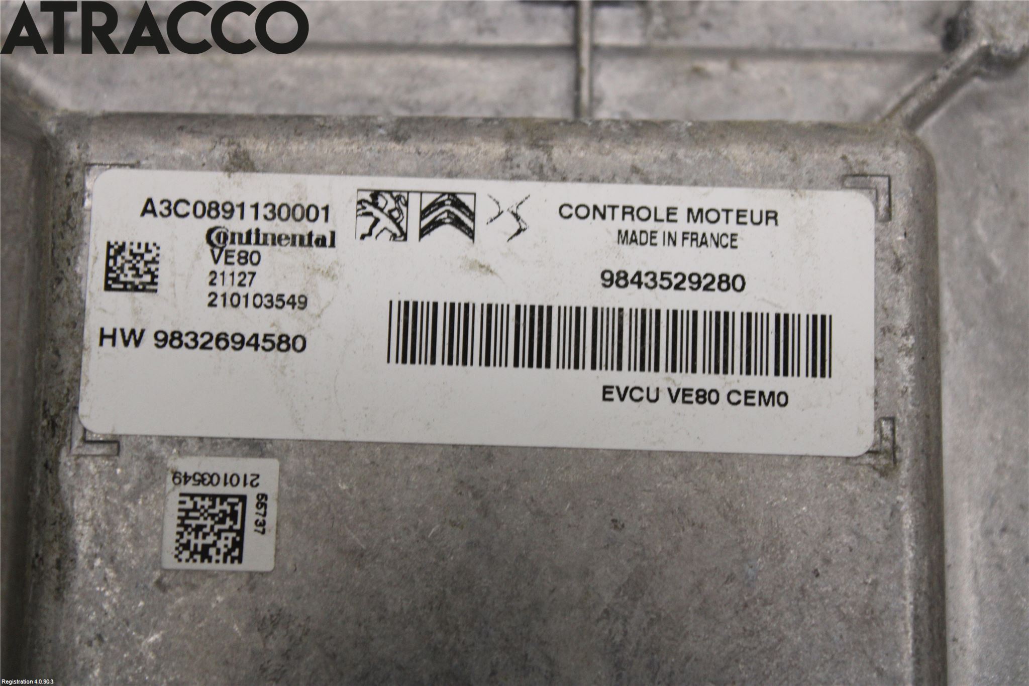 Citroen C4/E-C4 C4X/E-C4X III 21- Styrenhet Elmotor