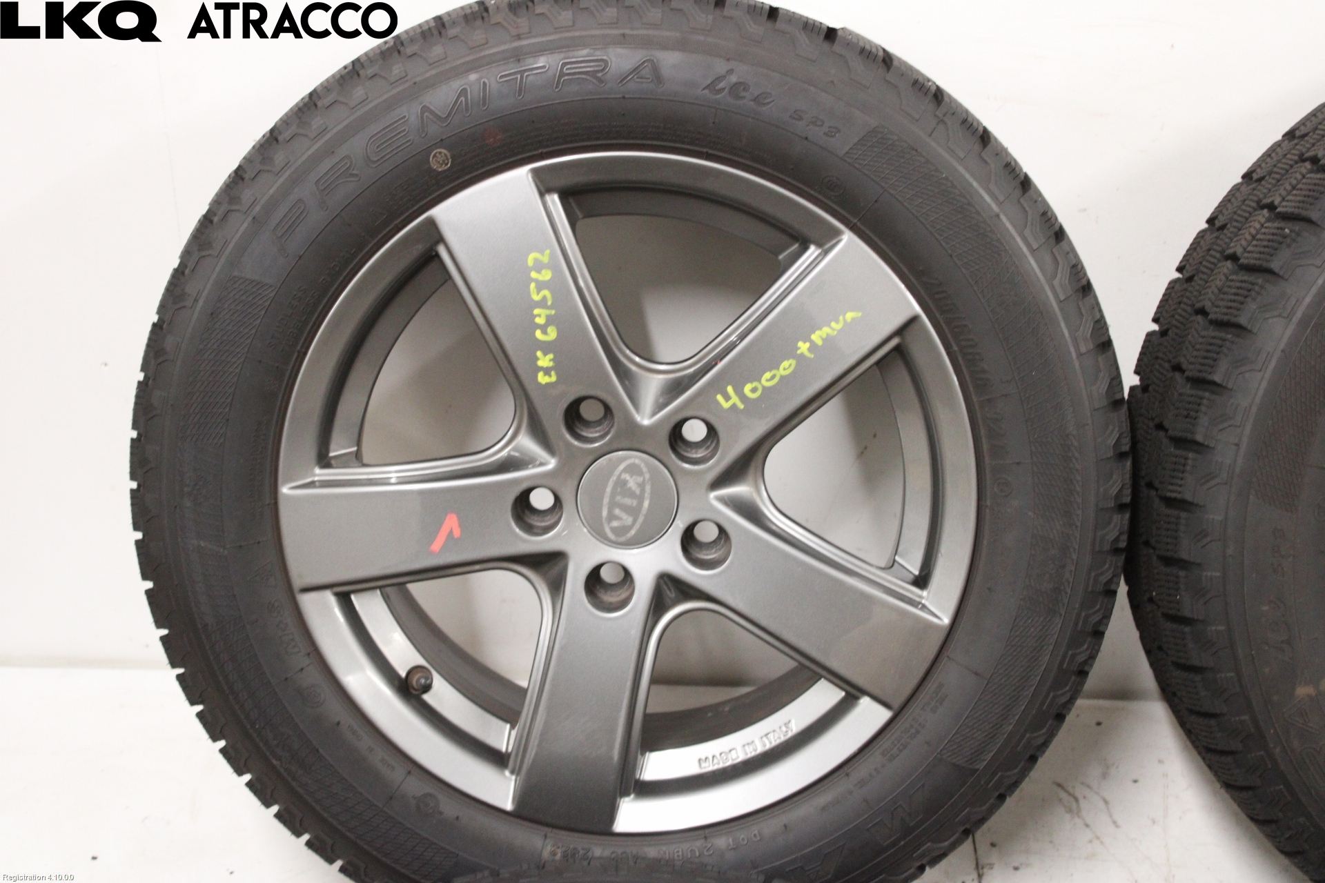 Kia SOUL 09- Dekk Vinter På Alu Felg 4Stk