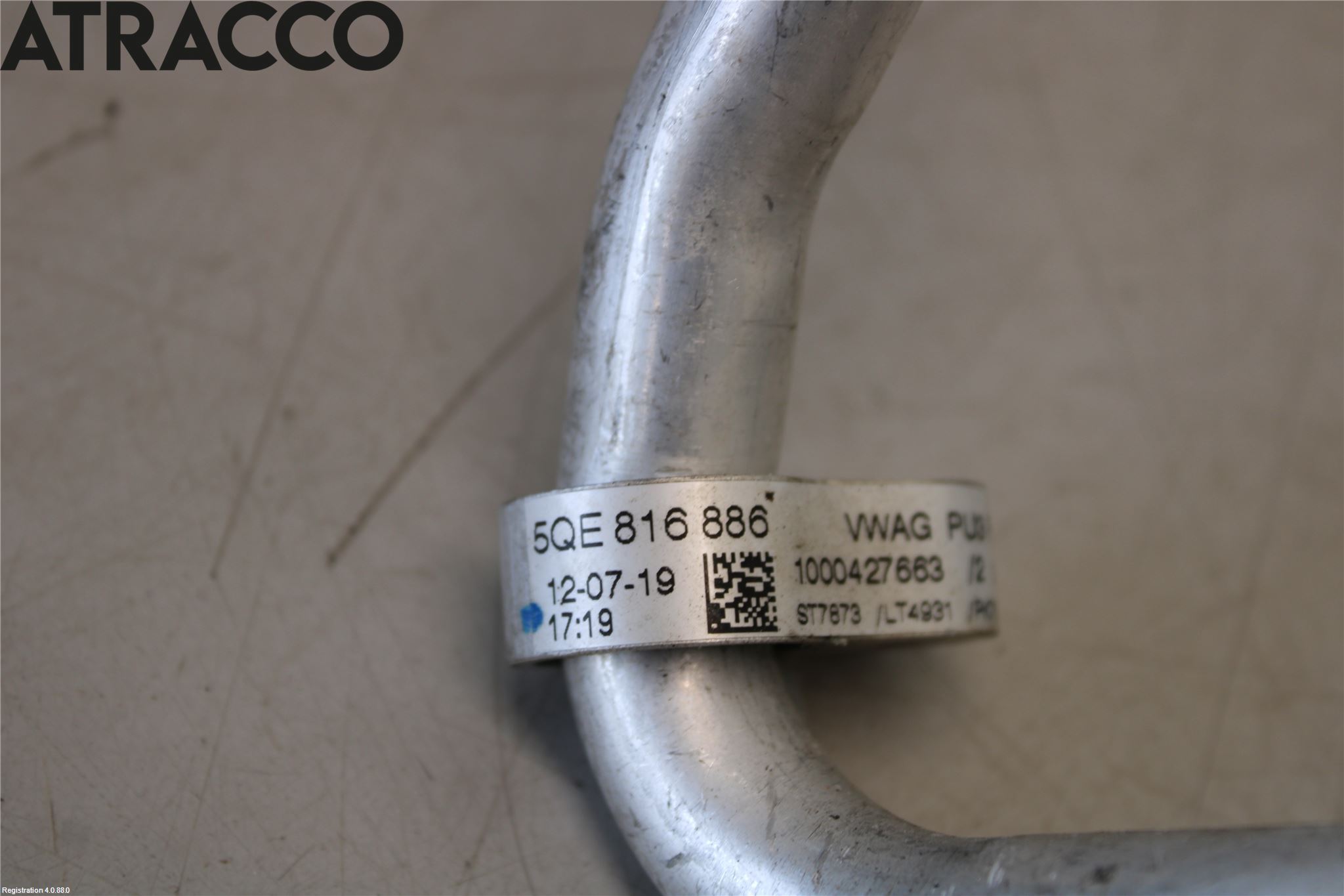 Volkswagen VW GOLF / E-GOLF VII 13-20 Varme Ac Slange - Rør