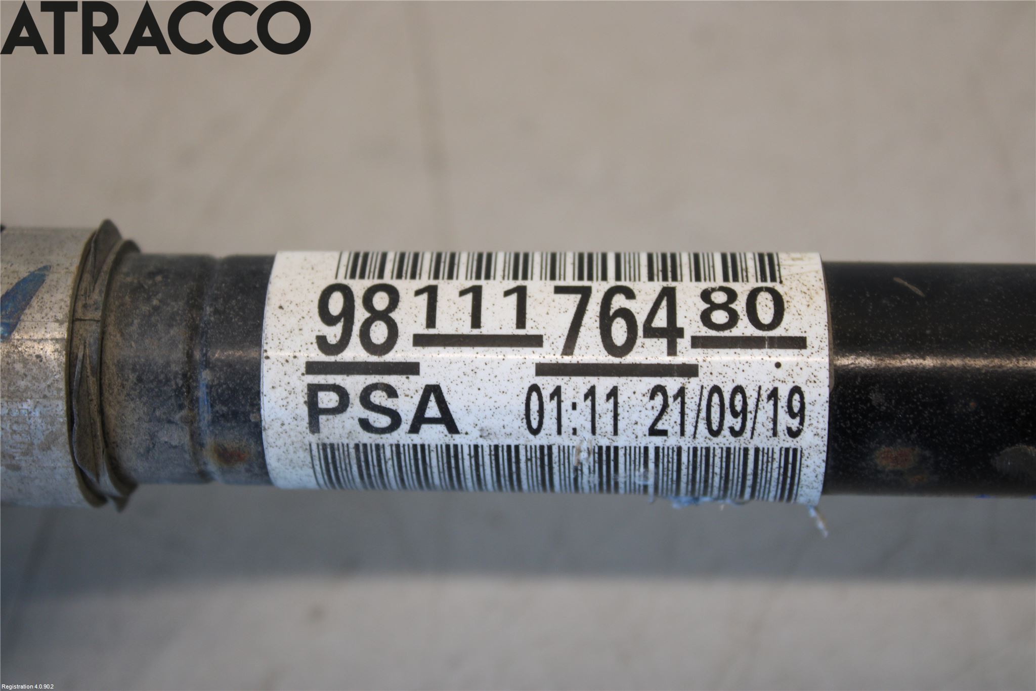 Peugeot 5008 17-24 Drivaksel Foran Kompl Høyre