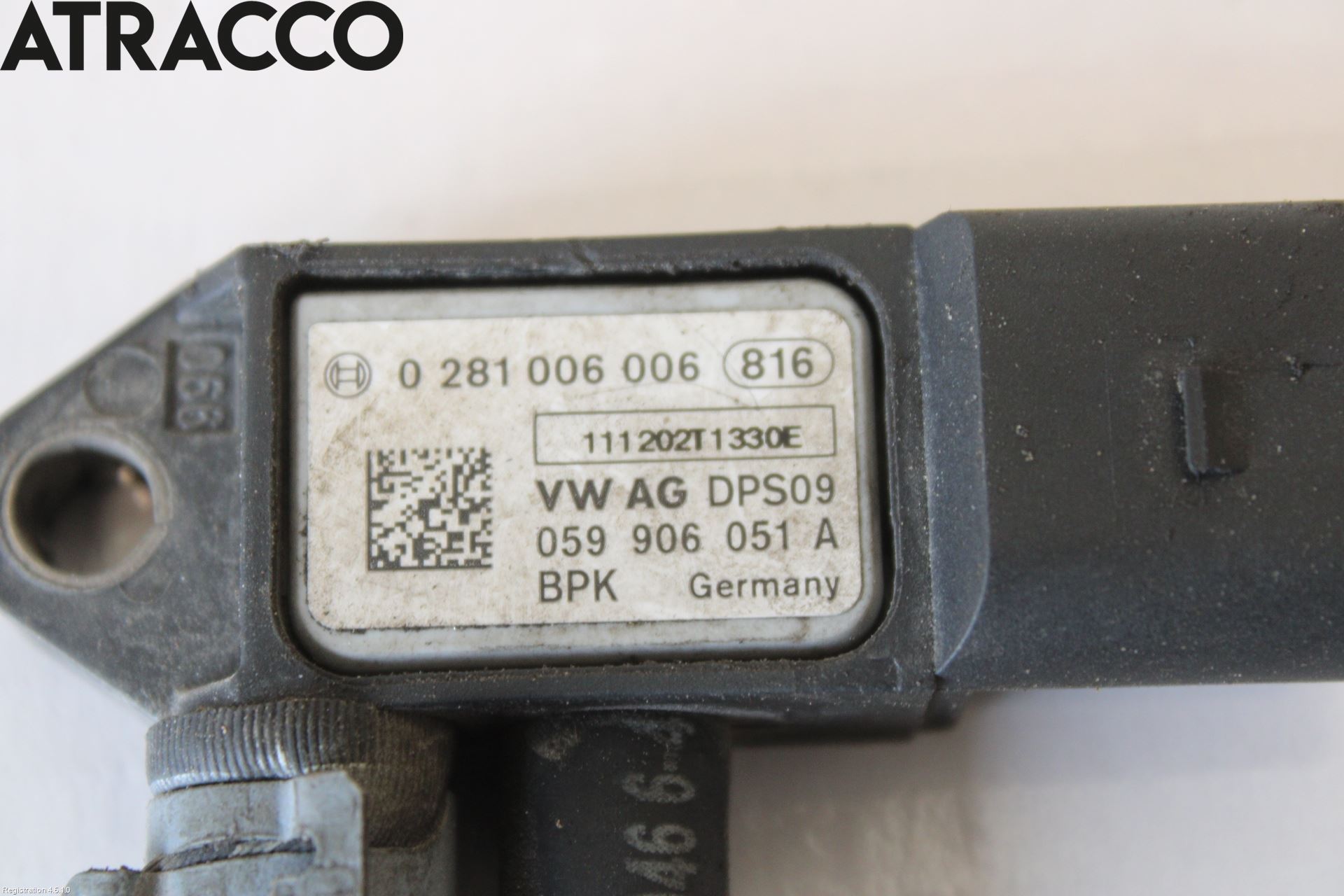 Audi A6/S6 4G 11-18 Sensor Temp-Trykk Avgass