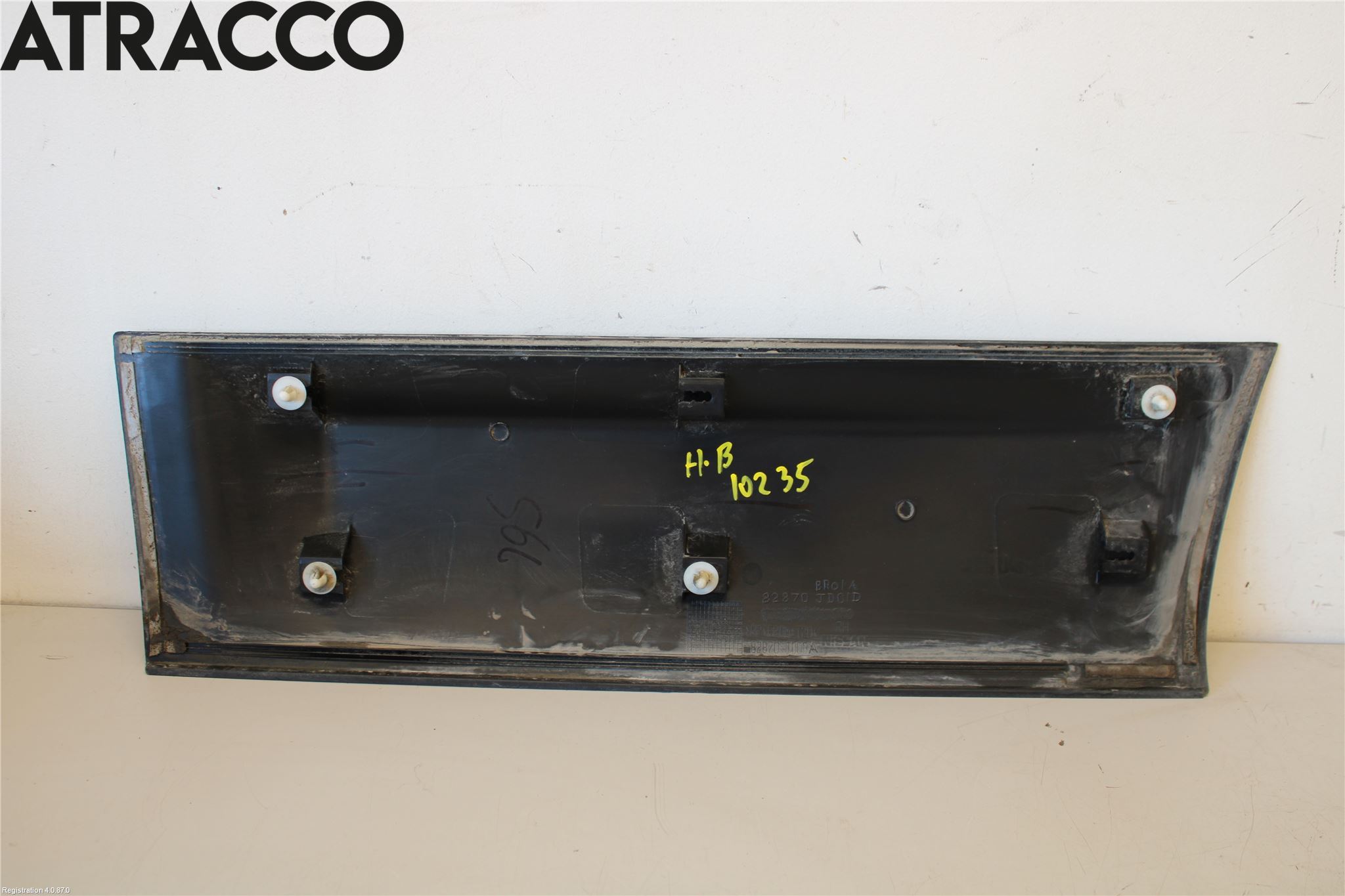 Nissan QASHQAI 10-14 Dør Dekorlist Hb