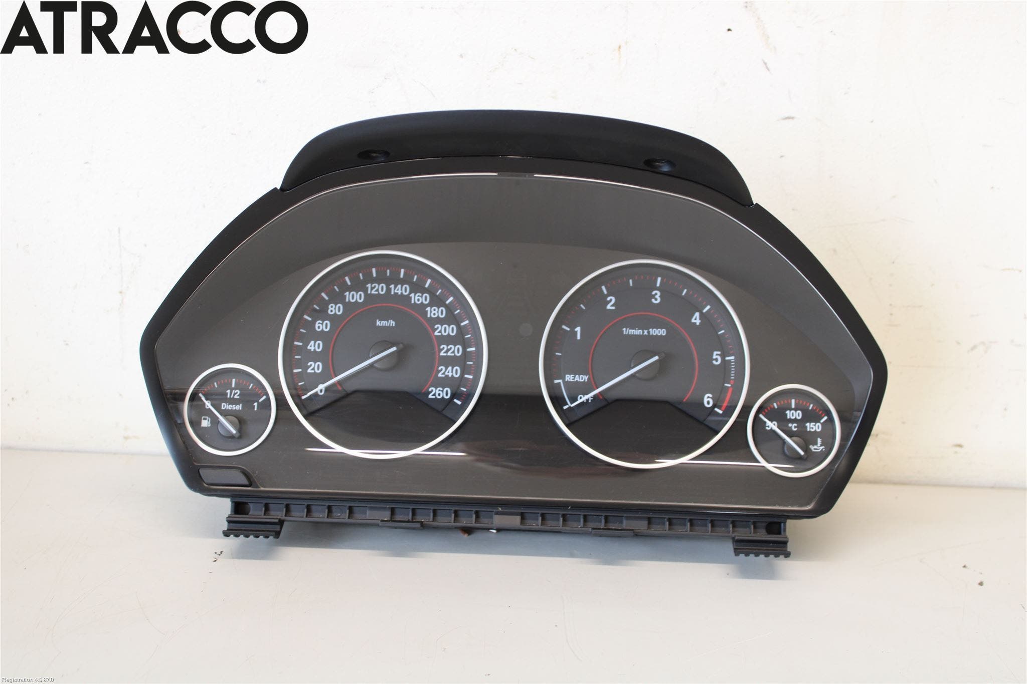 BMW 3 F30/F31/F80 12-19 Instr Kombinert