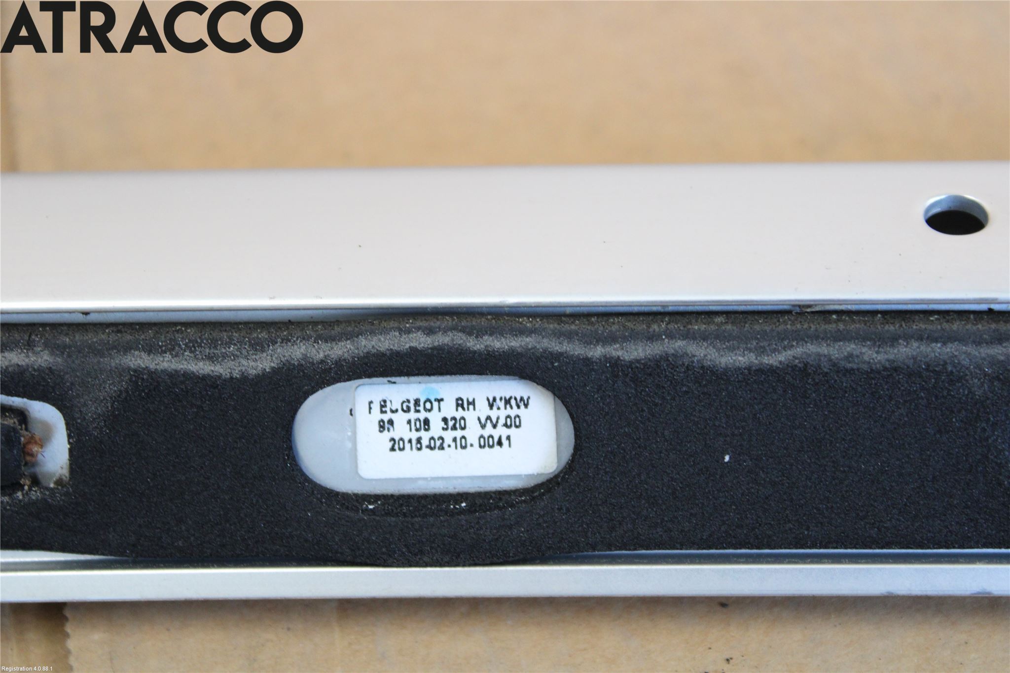 Peugeot 308 14-21 Takrails - Stativ