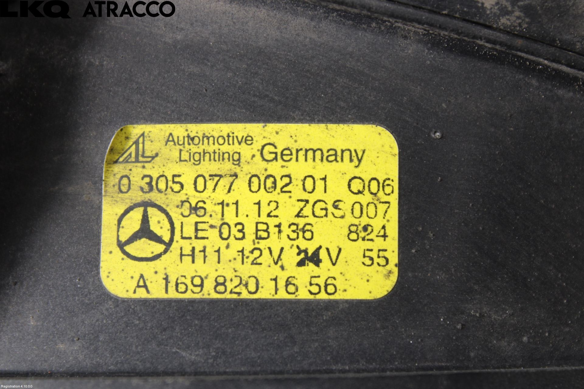 Mercedes-Benz MB R-KLASS (W251) 05-13 Frontlykt-Kurve-Tåkelys