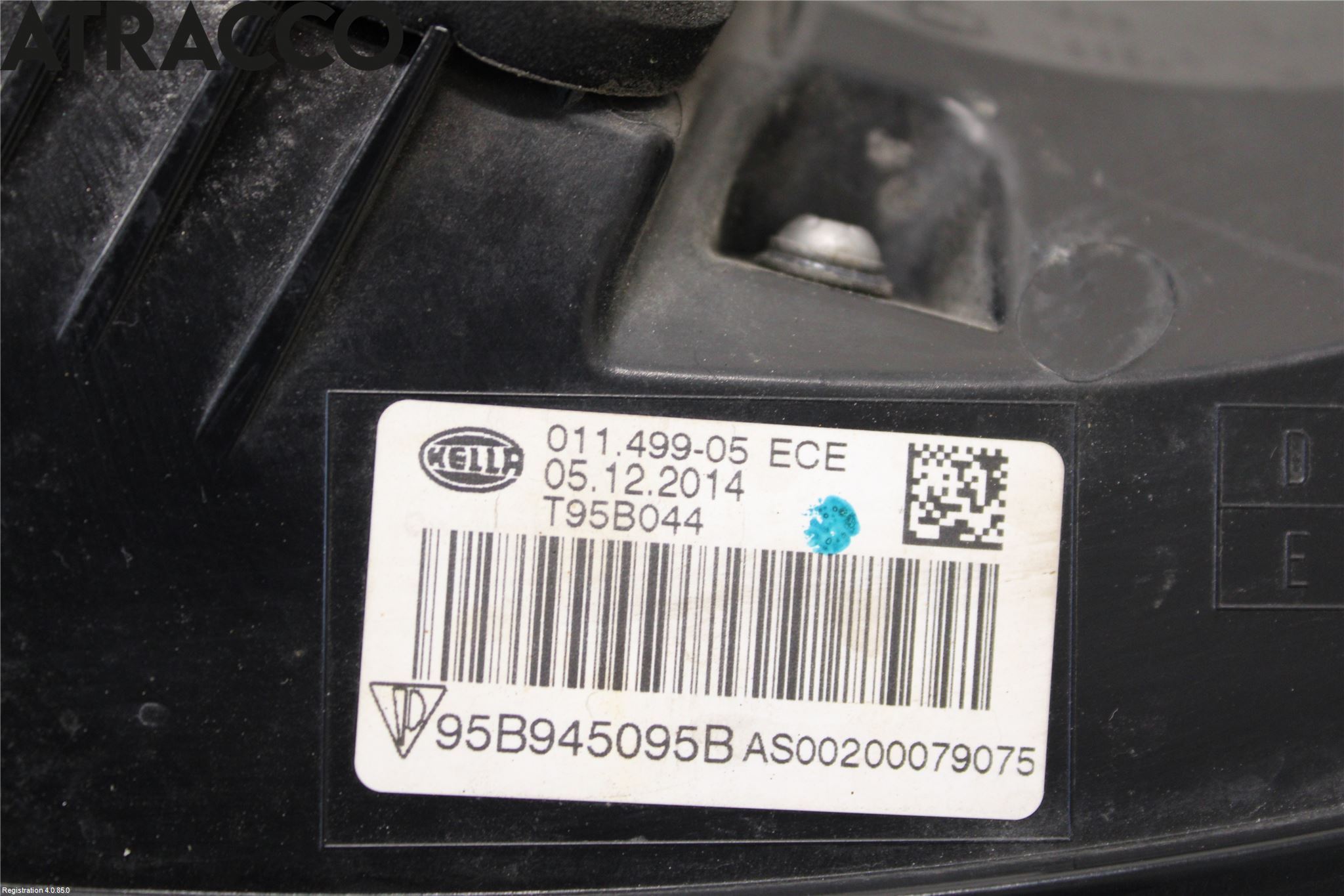 Porsche MACAN/EV 14- Baklykt Venstre