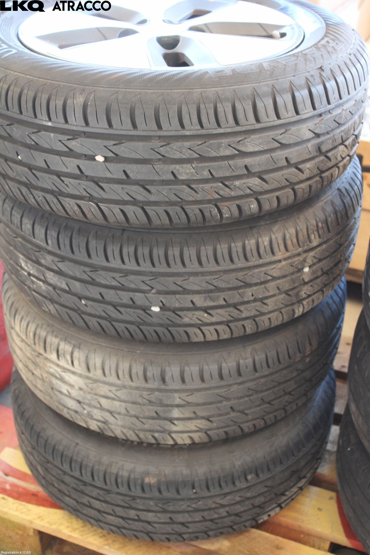 Kia SOUL 09- Dekk Sommer På Alu Felg 4Stk