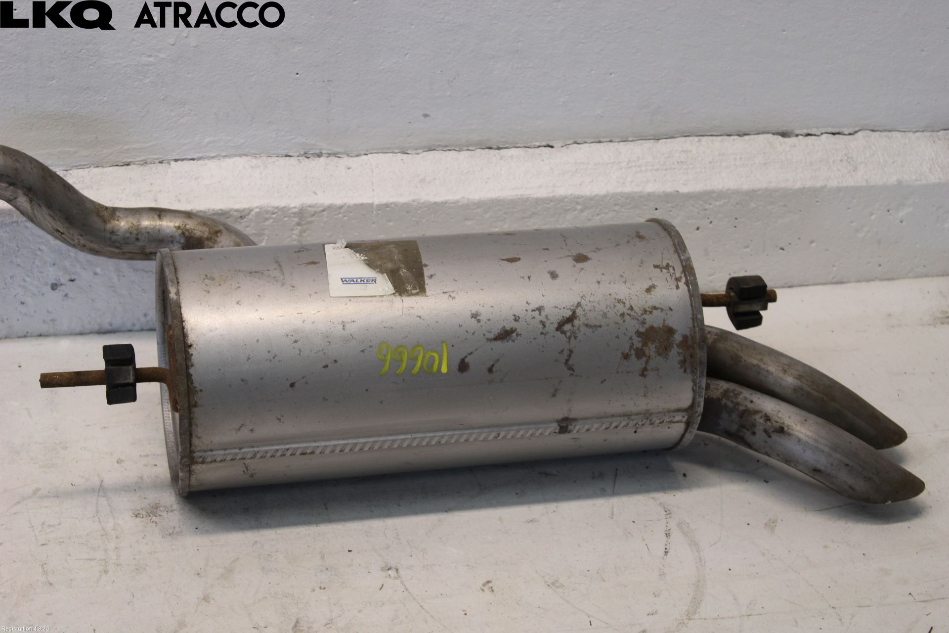 Volkswagen VW TRANSP/CARAVELLE (T4) 91-03 Eksos Bakre Potte