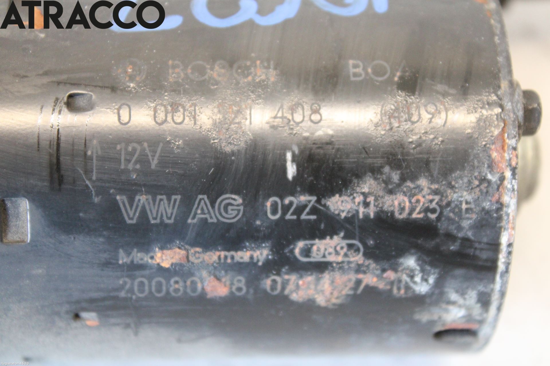 Volkswagen VW SCIROCCO 09-17 Startmotor