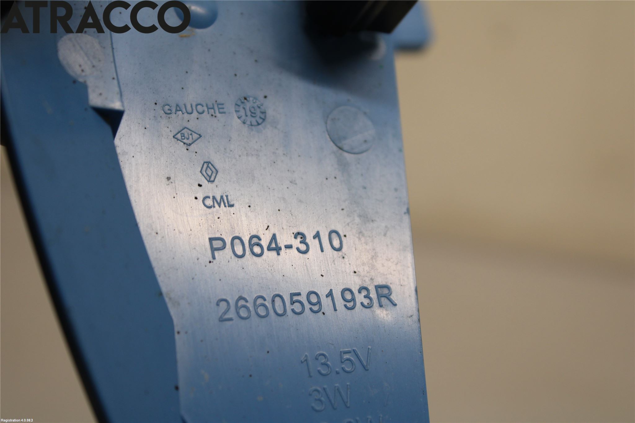 Renault ZOE/E-TECH 13- Frontlykt-Kurve-Tåkelys