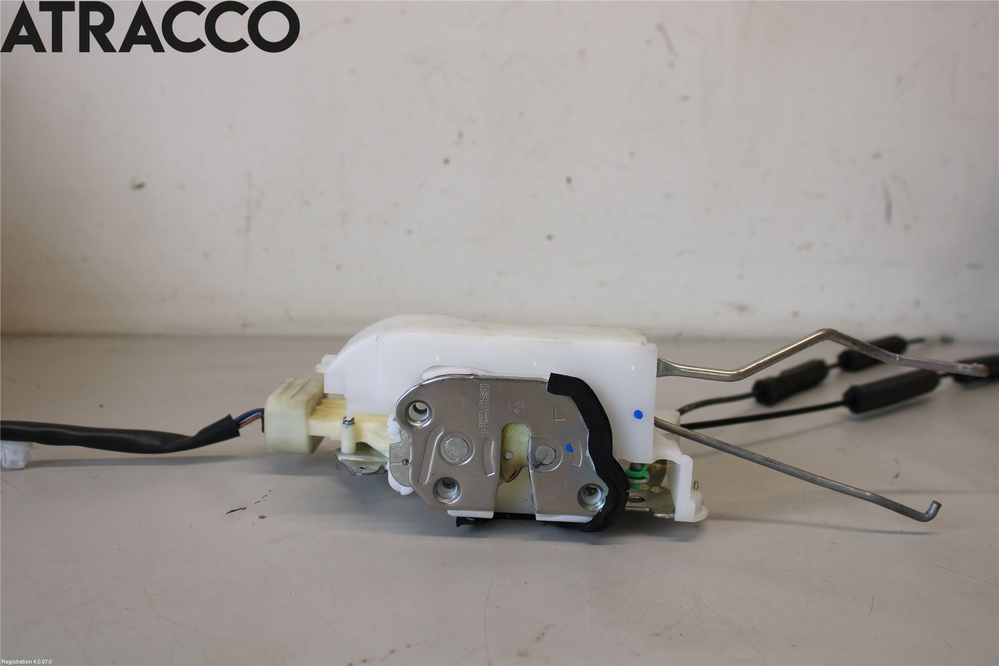 Isuzu D-MAX Dørlås - Låsekasse