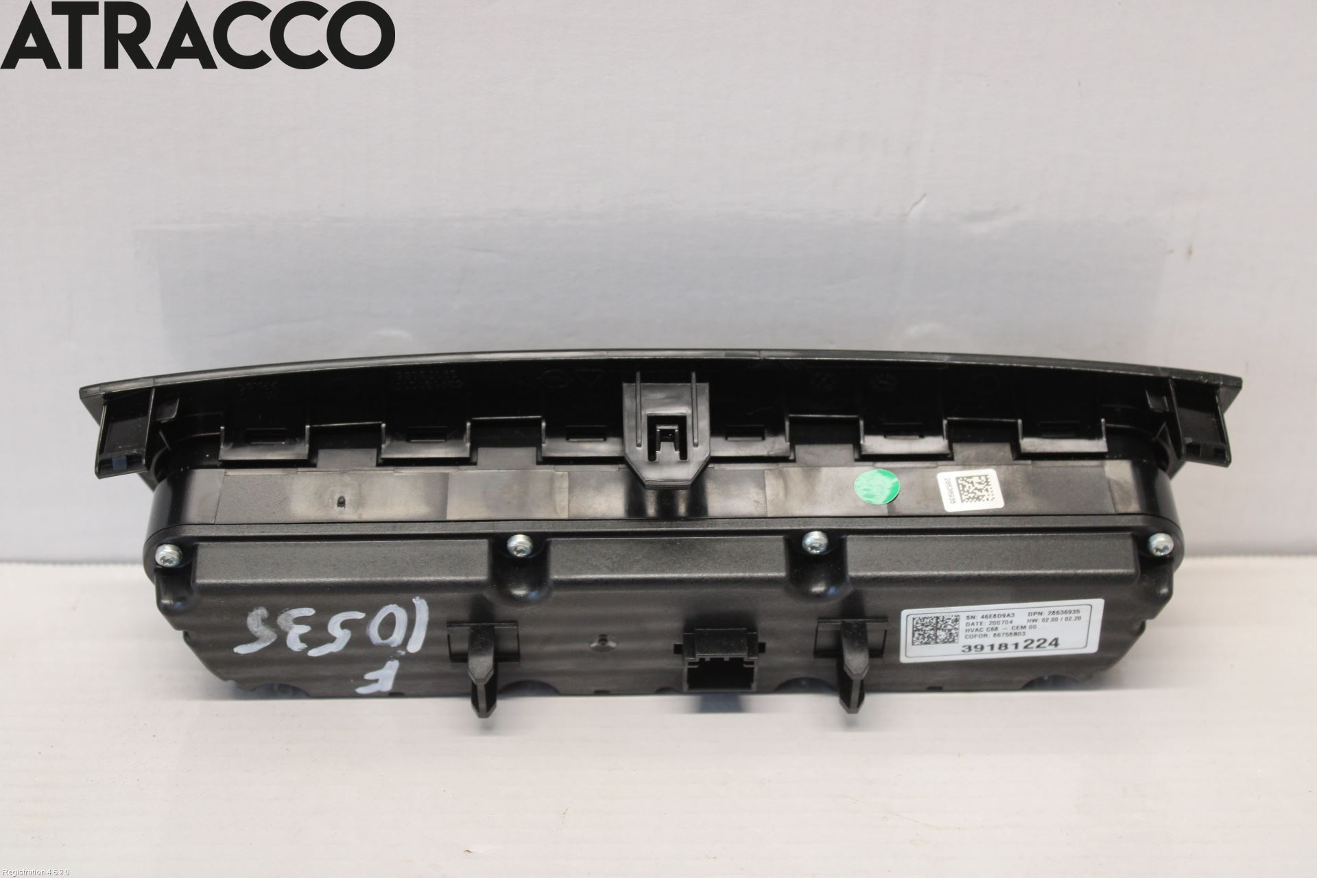 Opel CORSA F, CORSA-E 20- Varme Ac Betjening-Display