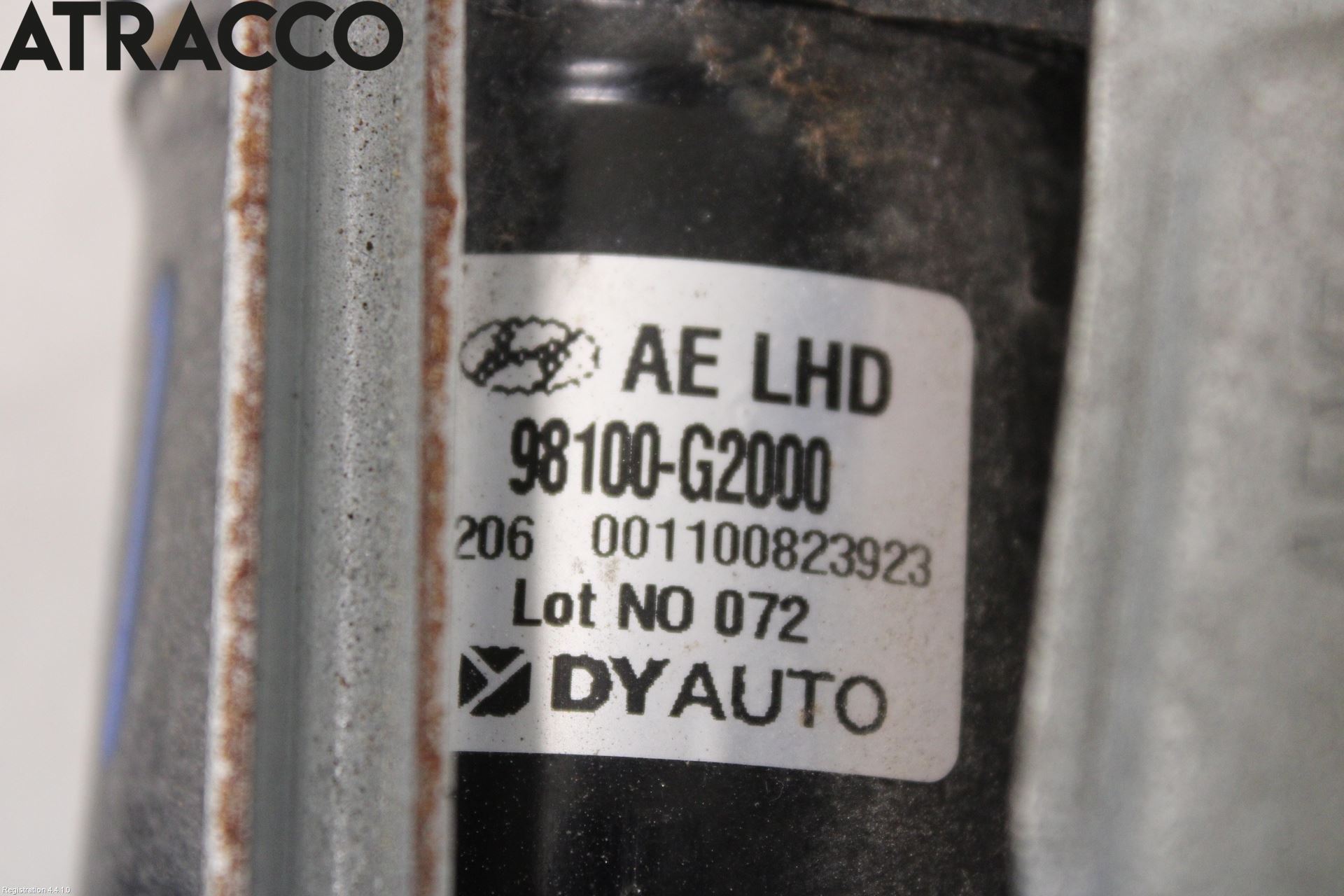 Hyundai IONIQ AE 17-22 Viskermotor Frontrute