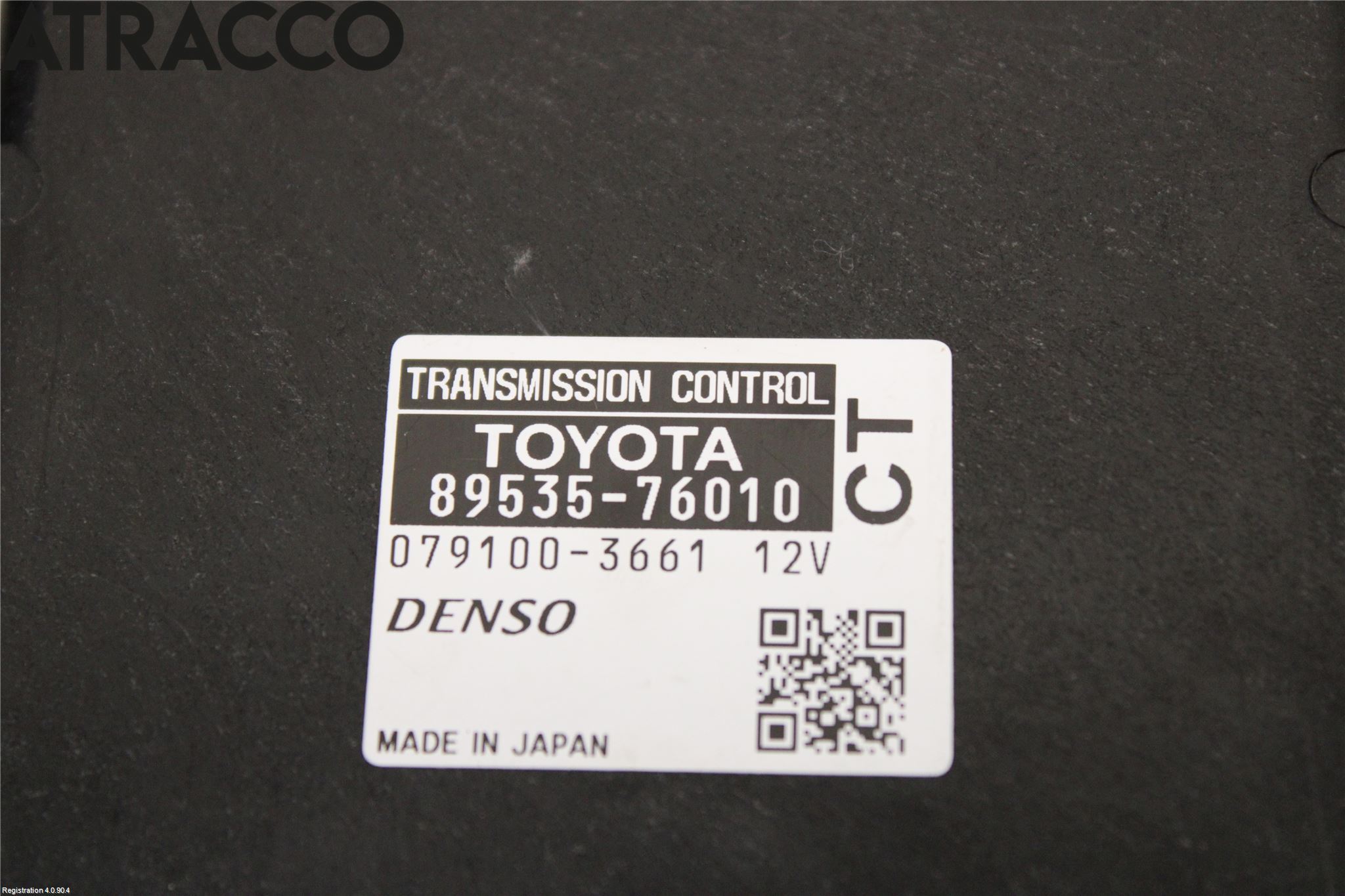 Lexus CT 200h Styreenhet Gearkasse