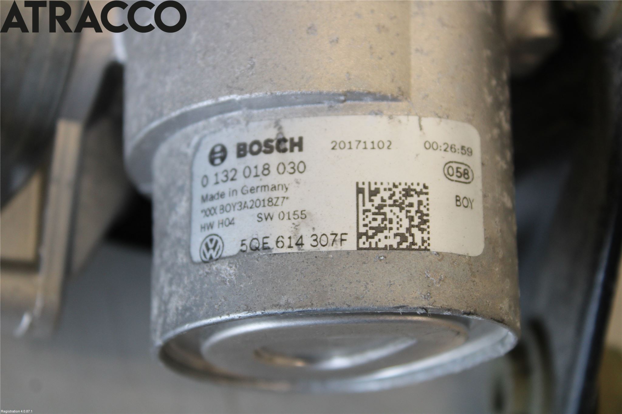 Volkswagen VW PASSAT 15-19 Brems Tryckakkumulator