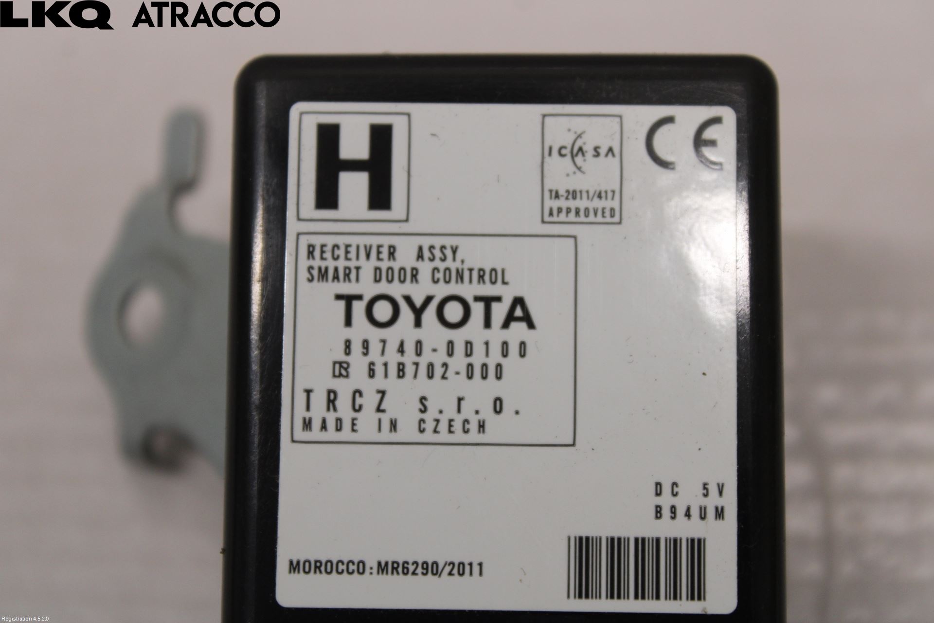 Toyota YARIS XP130 15-20 Styreenhet Øvrig