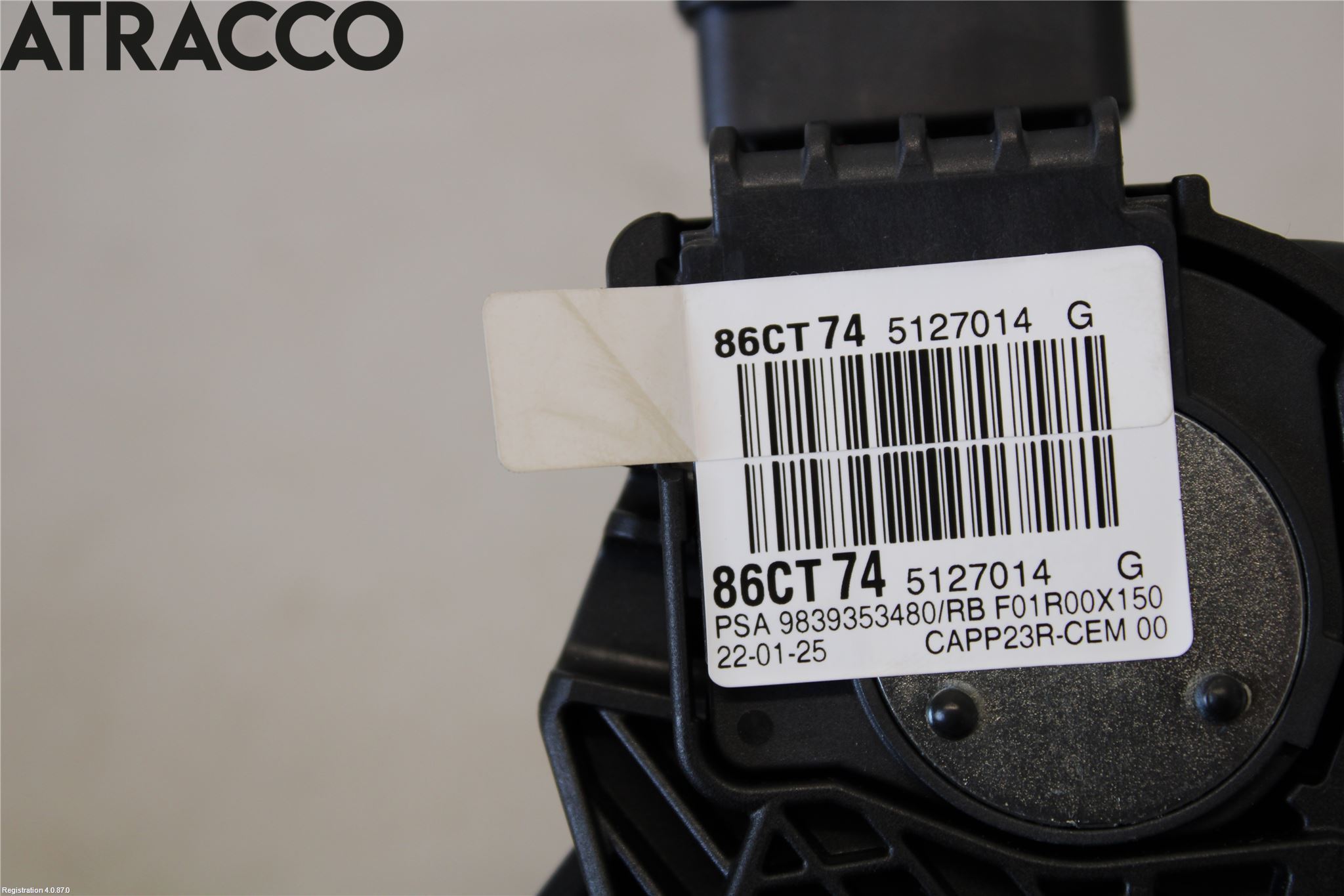 Peugeot EXPERT/E-EXPERT 17- Gasspedal