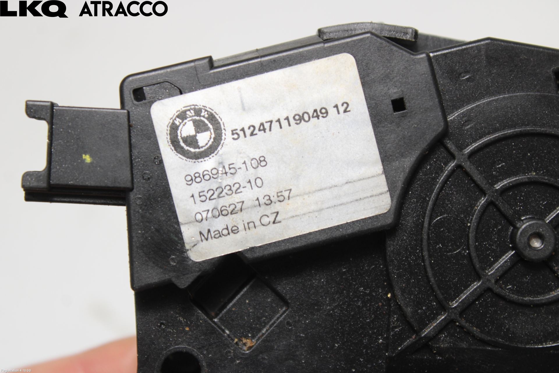 BMW X5 E70 07-13 Bakluke-Lokk Låsekasse