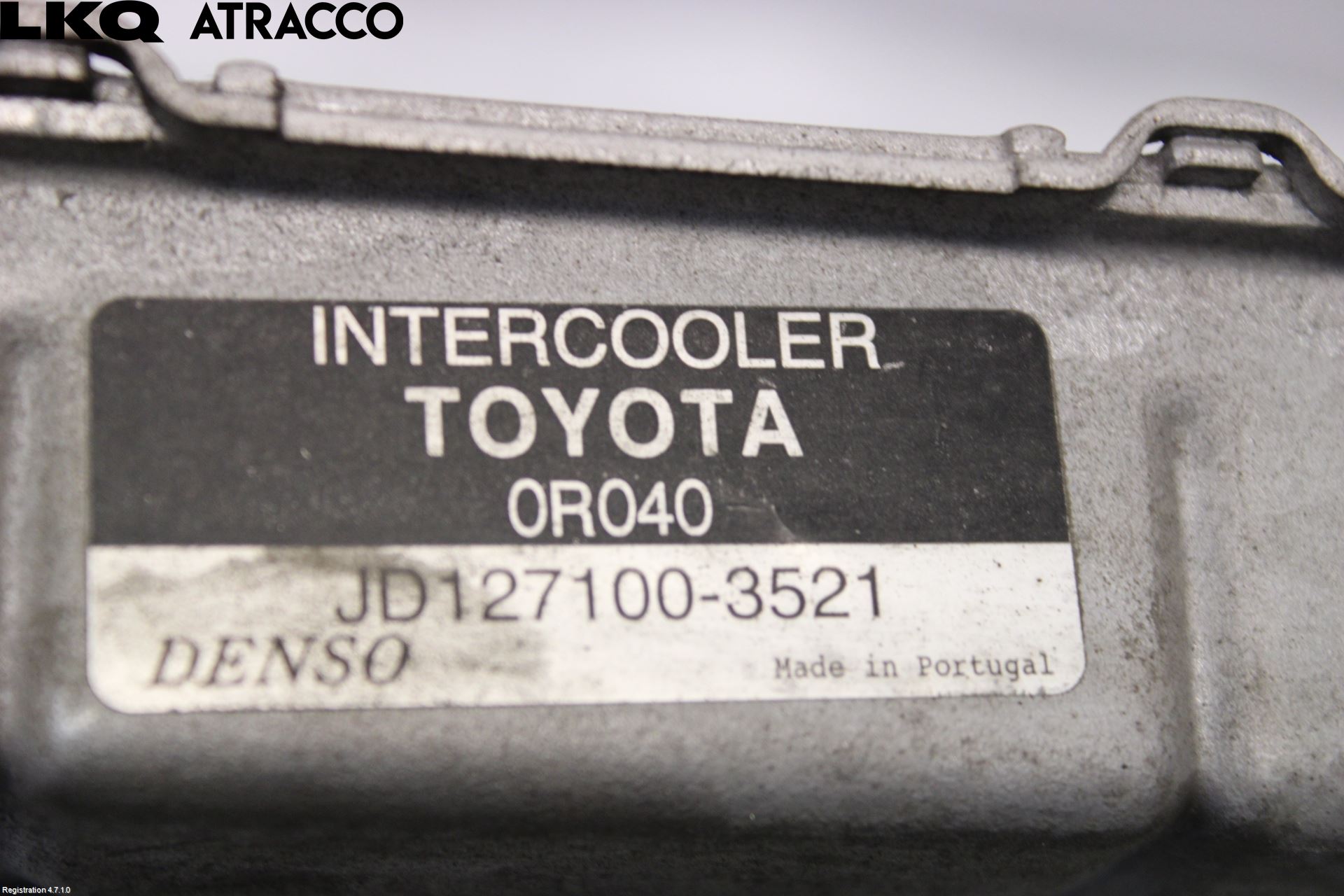 Toyota AVENSIS 09-15 Intercooler Radiator