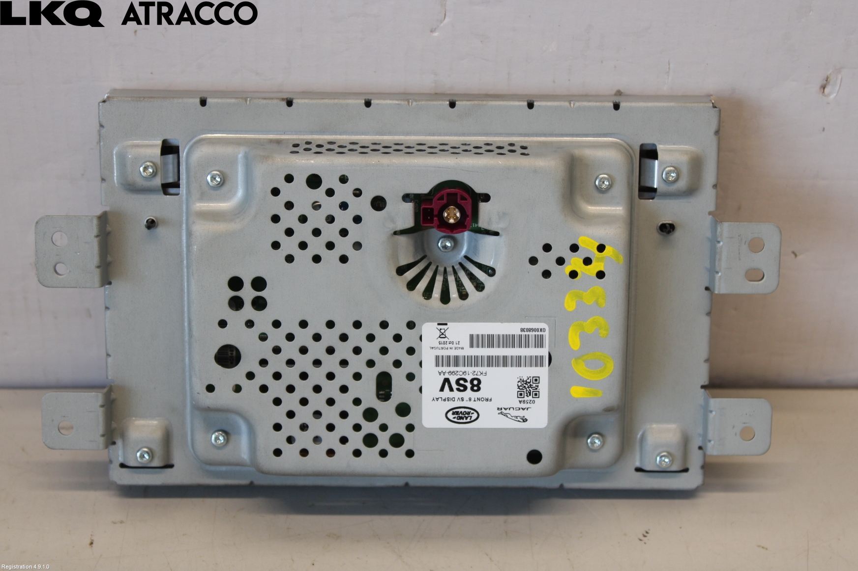 Jaguar XE (X760) 15-24 Multifunktionsdisplay