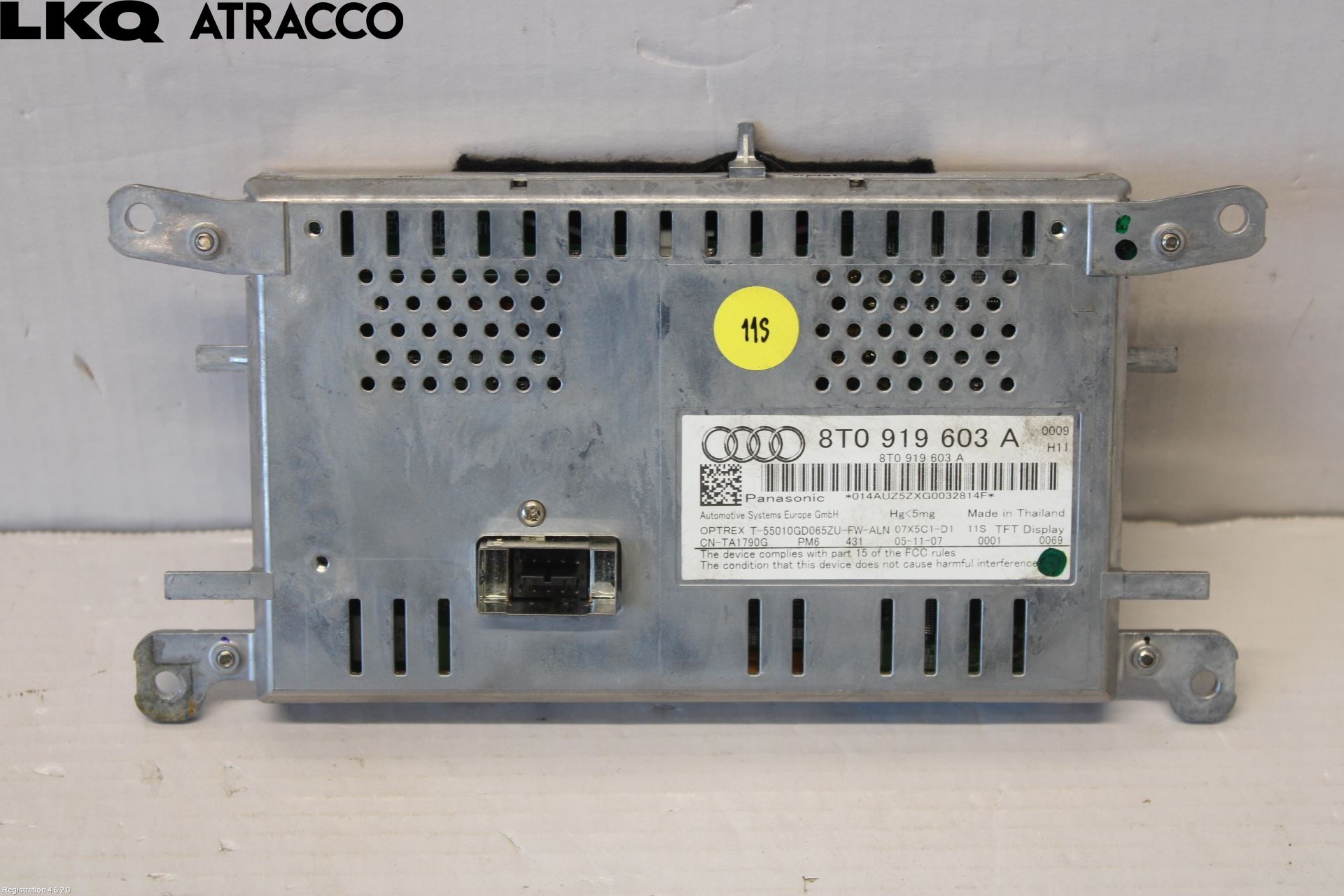 Audi A4/S4 08-11 Multifunktionsdisplay