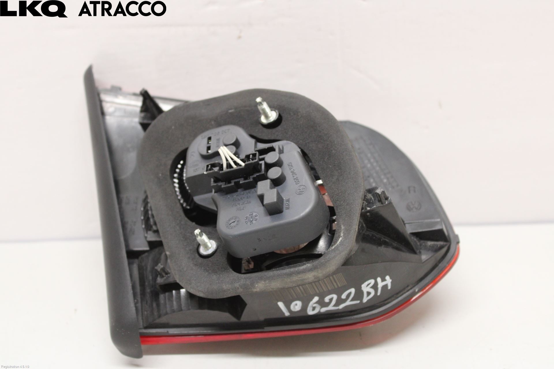 Volkswagen VW GOLF VI 09-13 Baklykt Høyre  På Luke(Indre)