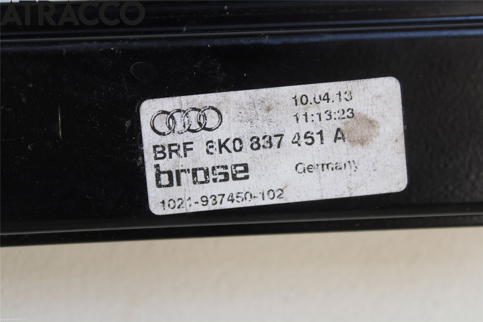 Audi A4/S4 08-11 Vindusheis