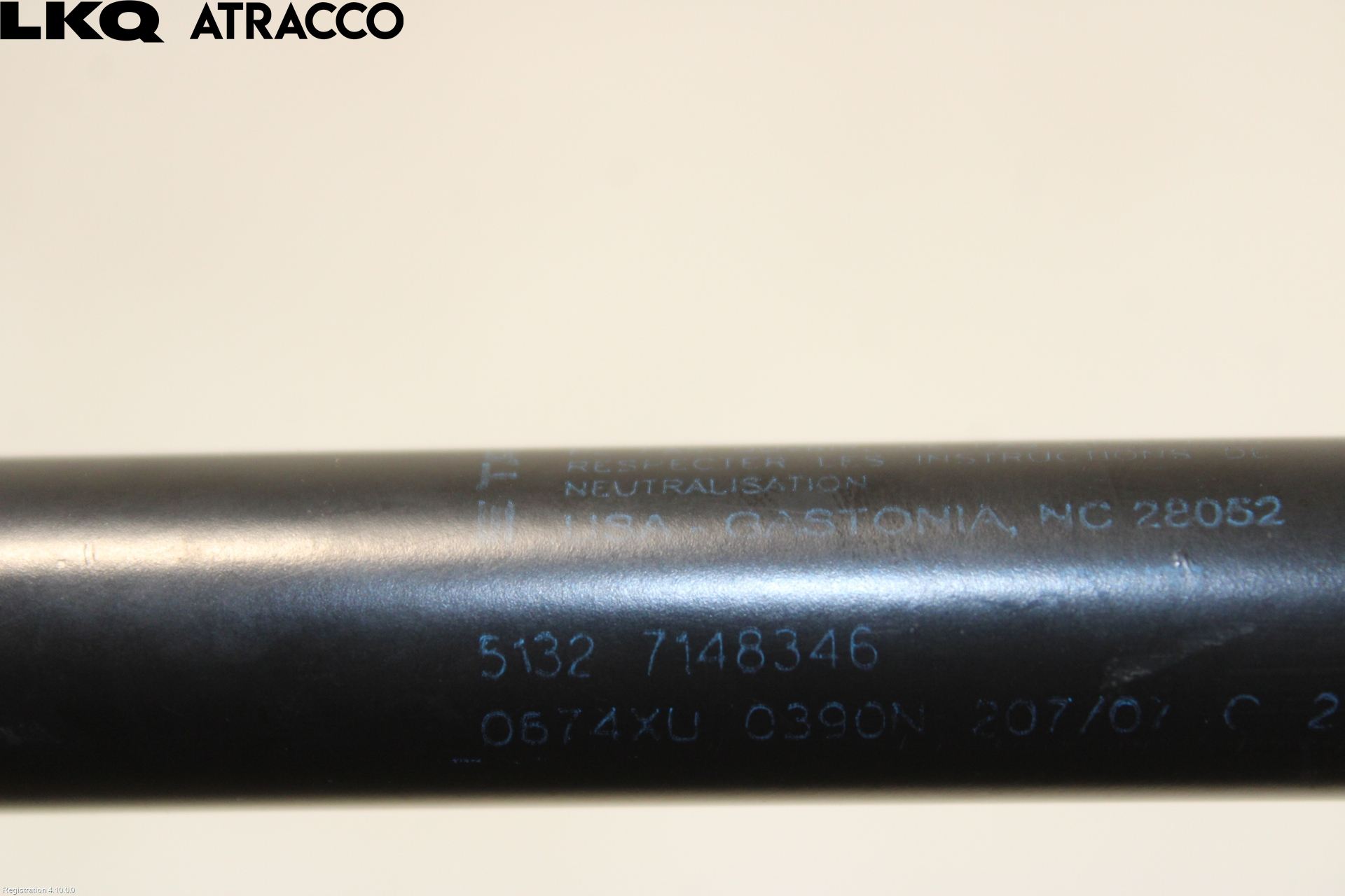 BMW X5 E70 07-13 Panser Demper-Gassfjær