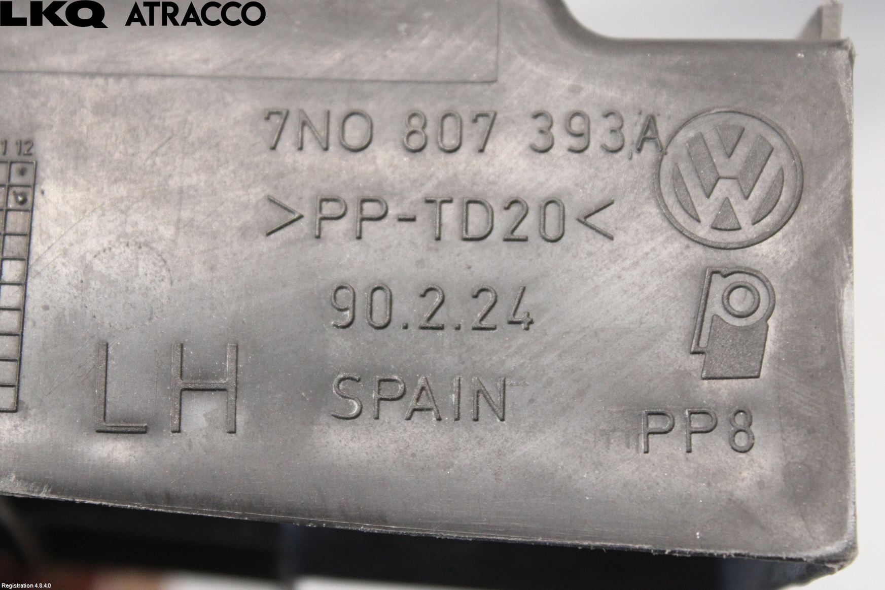 Volkswagen VW SHARAN 11- Støtfangerfeste Bak Venstre