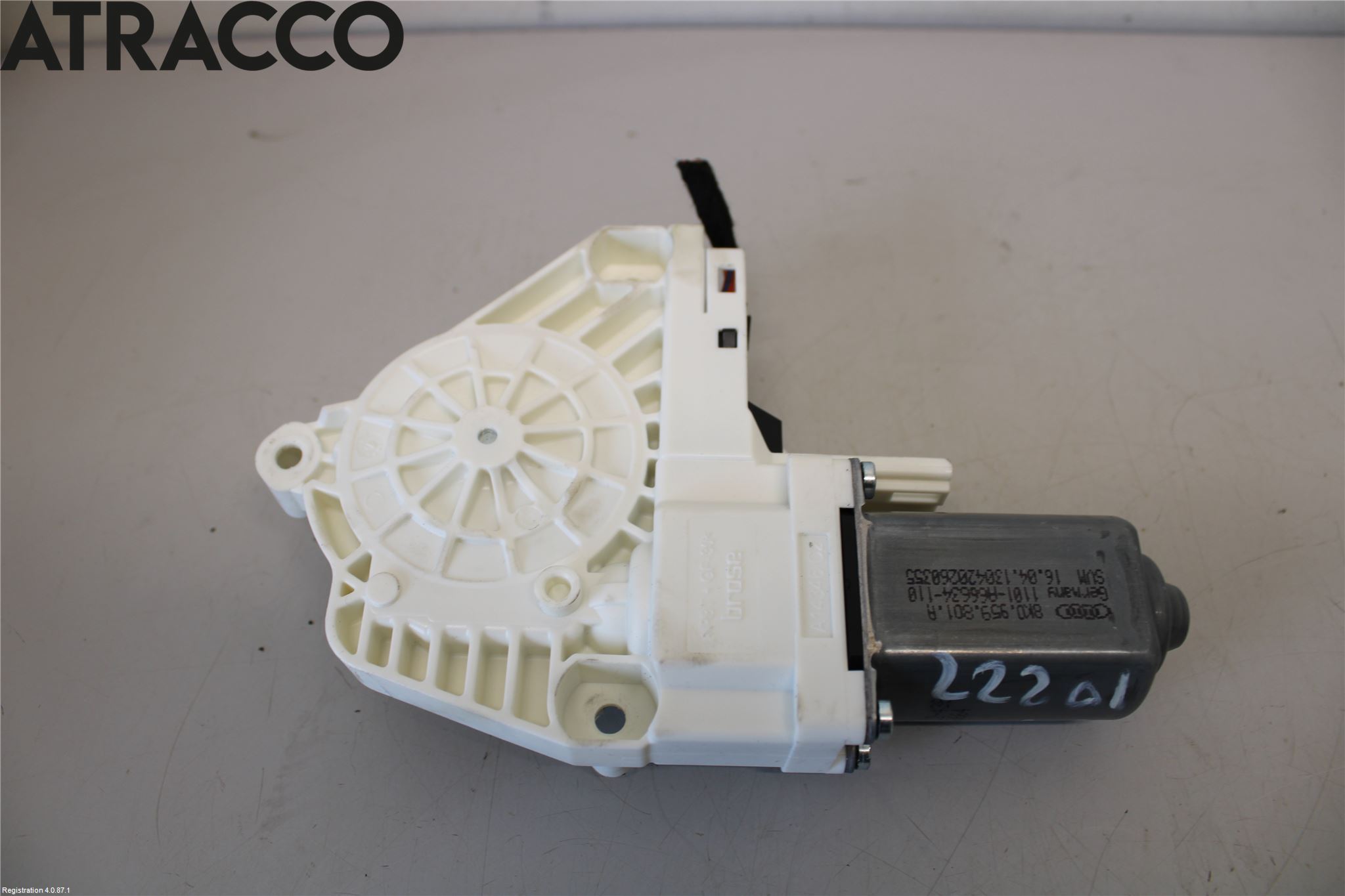 Audi A4/S4 08-11 Vindusheismotor