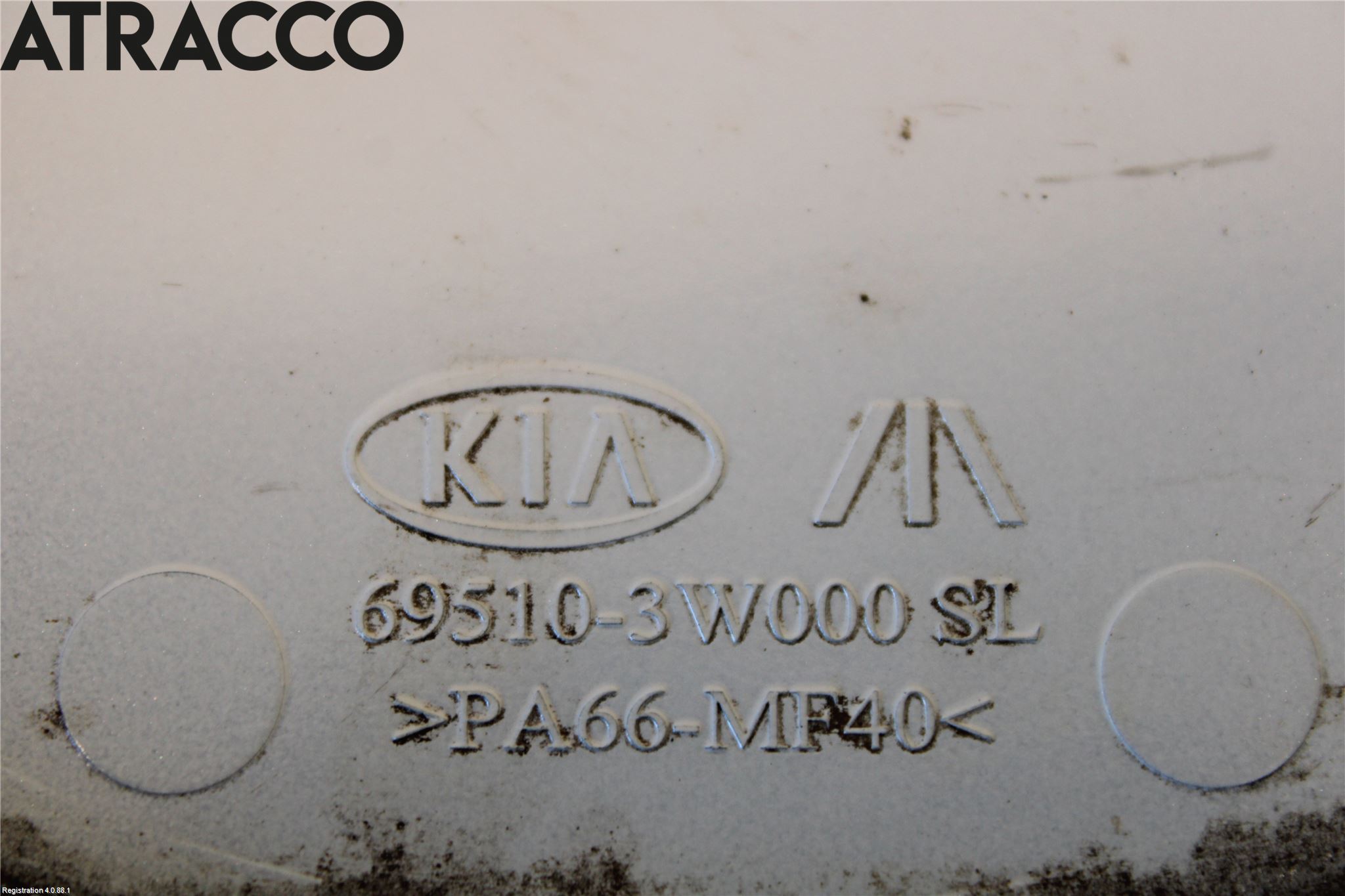 Kia SPORTAGE (SL) 11-15 Drivstoff Tankluke