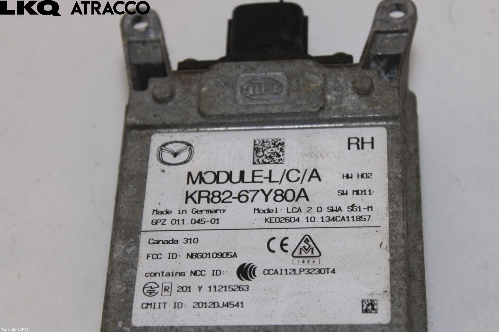 Mazda CX-5 12-17 Sensor Kollisjonsbeskyttelse