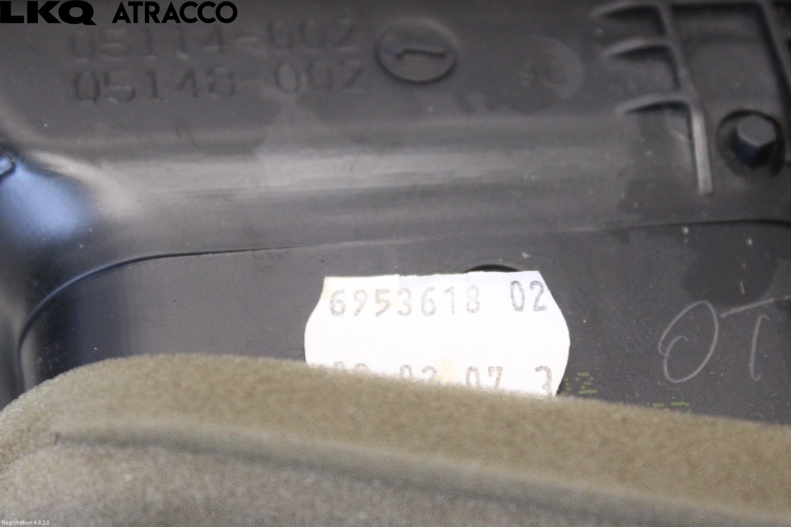 BMW 5 E60/61 Sed/Tou 02-10 Dashbord Kanal - Dyse