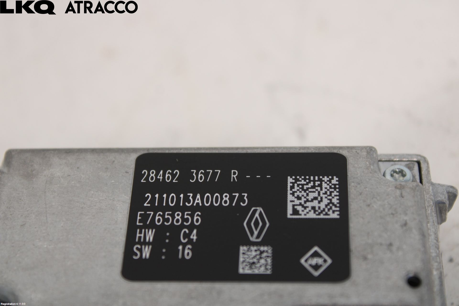 Renault ZOE/E-TECH 13- Parkeringshjelp Kamera