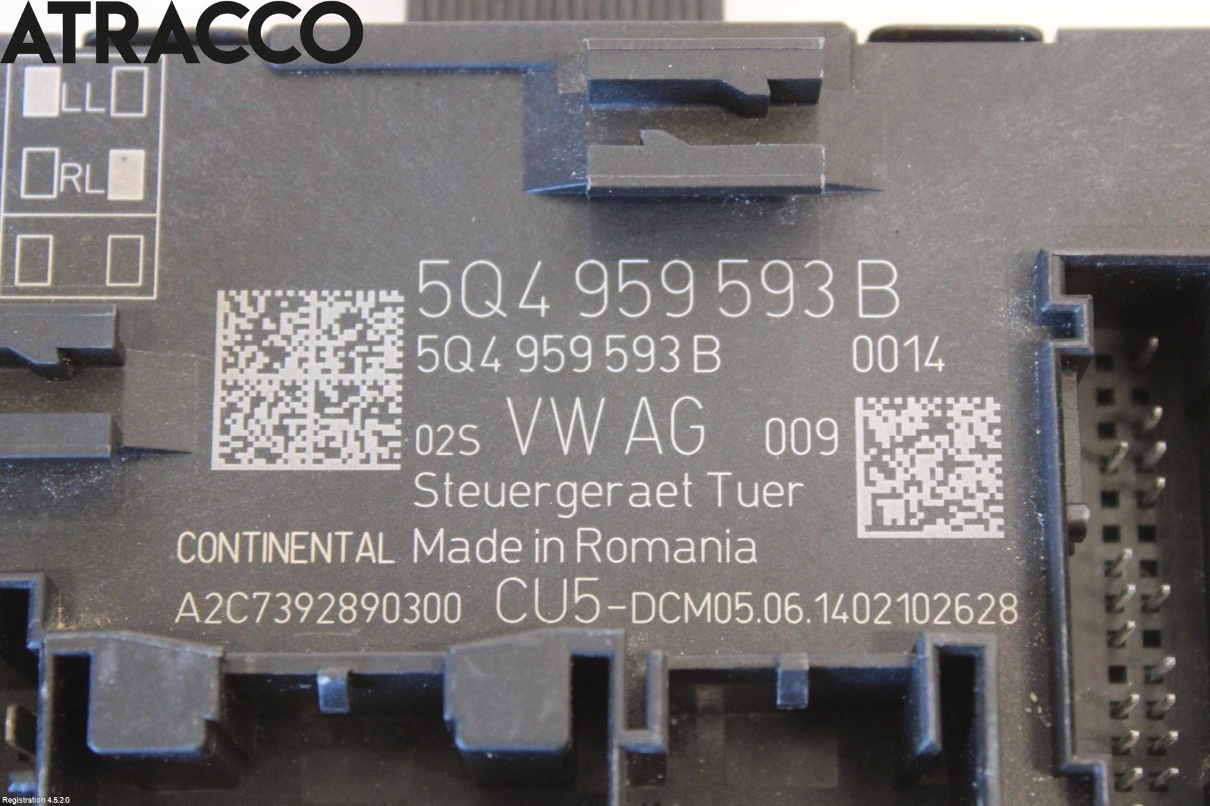 Skoda OCTAVIA (5E) 13-20 Styreenhet Dør