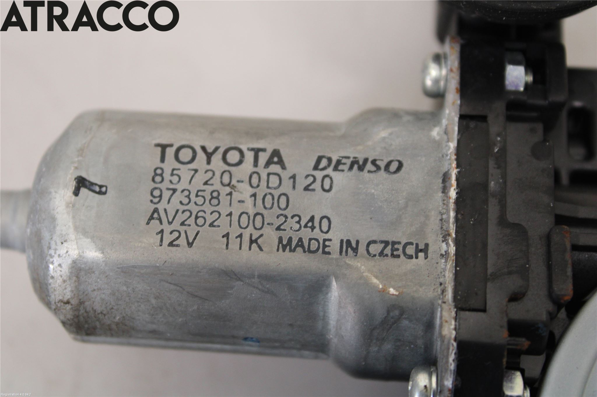 Toyota AURIS 07-09 Vindusheis El Komp