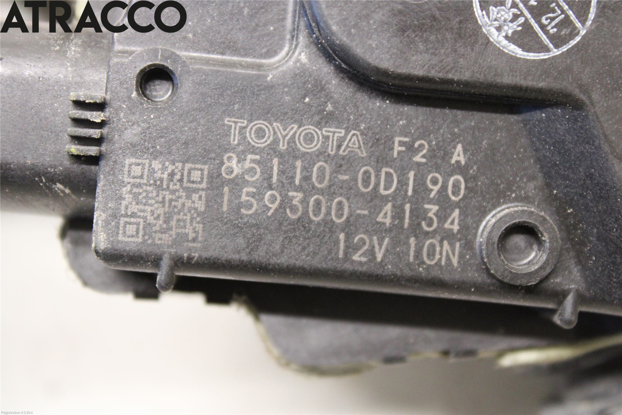 Toyota YARIS XP130 12-14 Viskermotor Frontrute