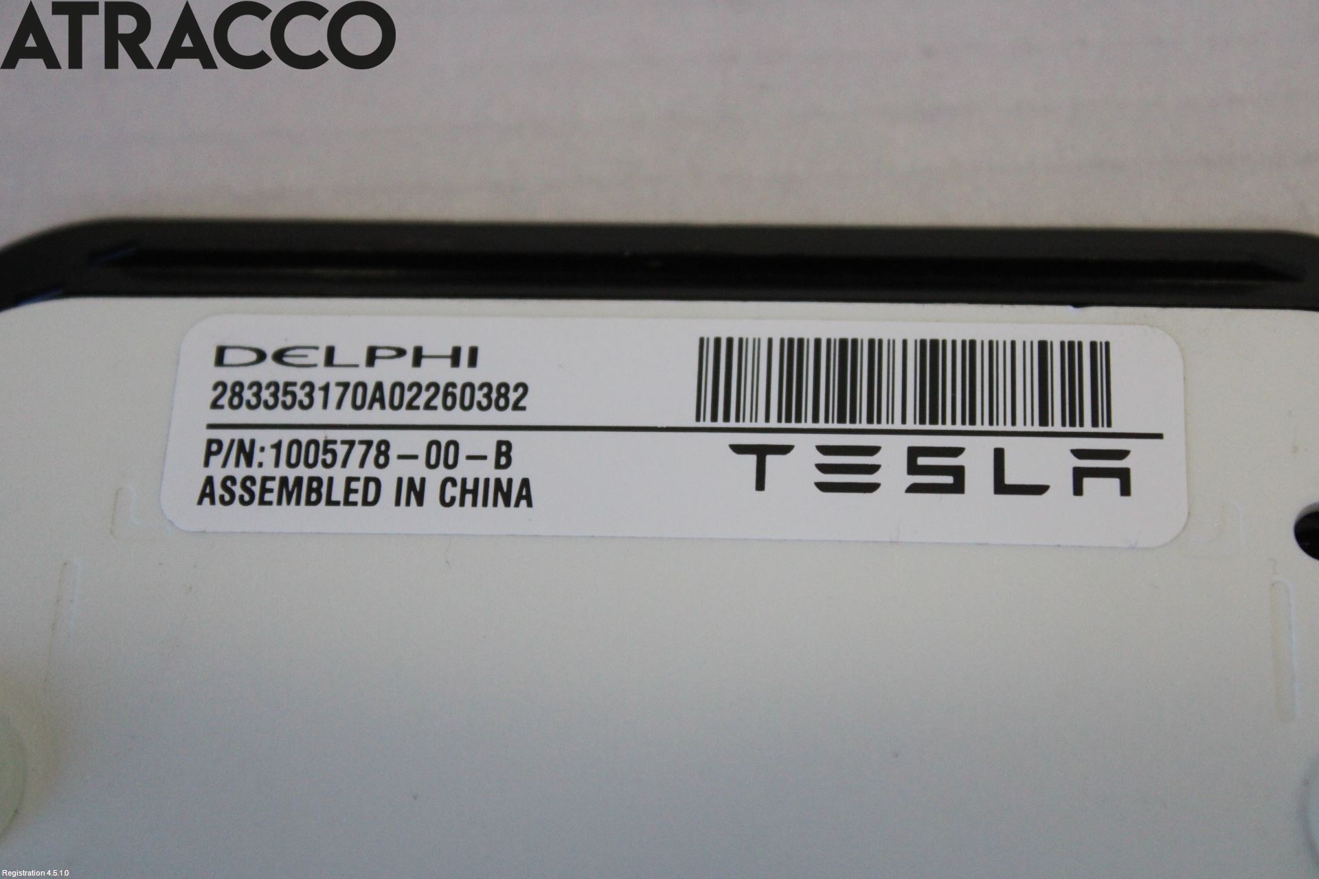 Tesla MODEL S 13- Sensor Øvrig