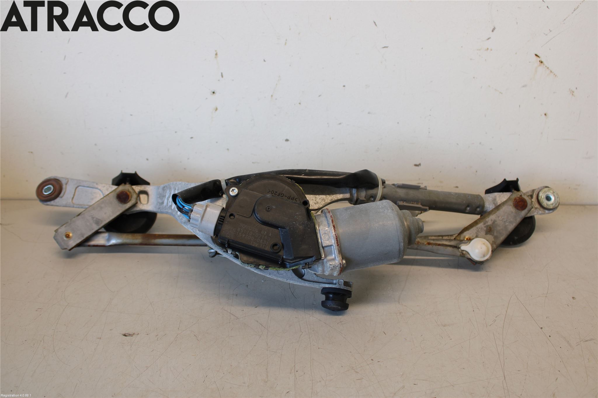 Toyota AURIS 10-12 Viskermotor Frontrute