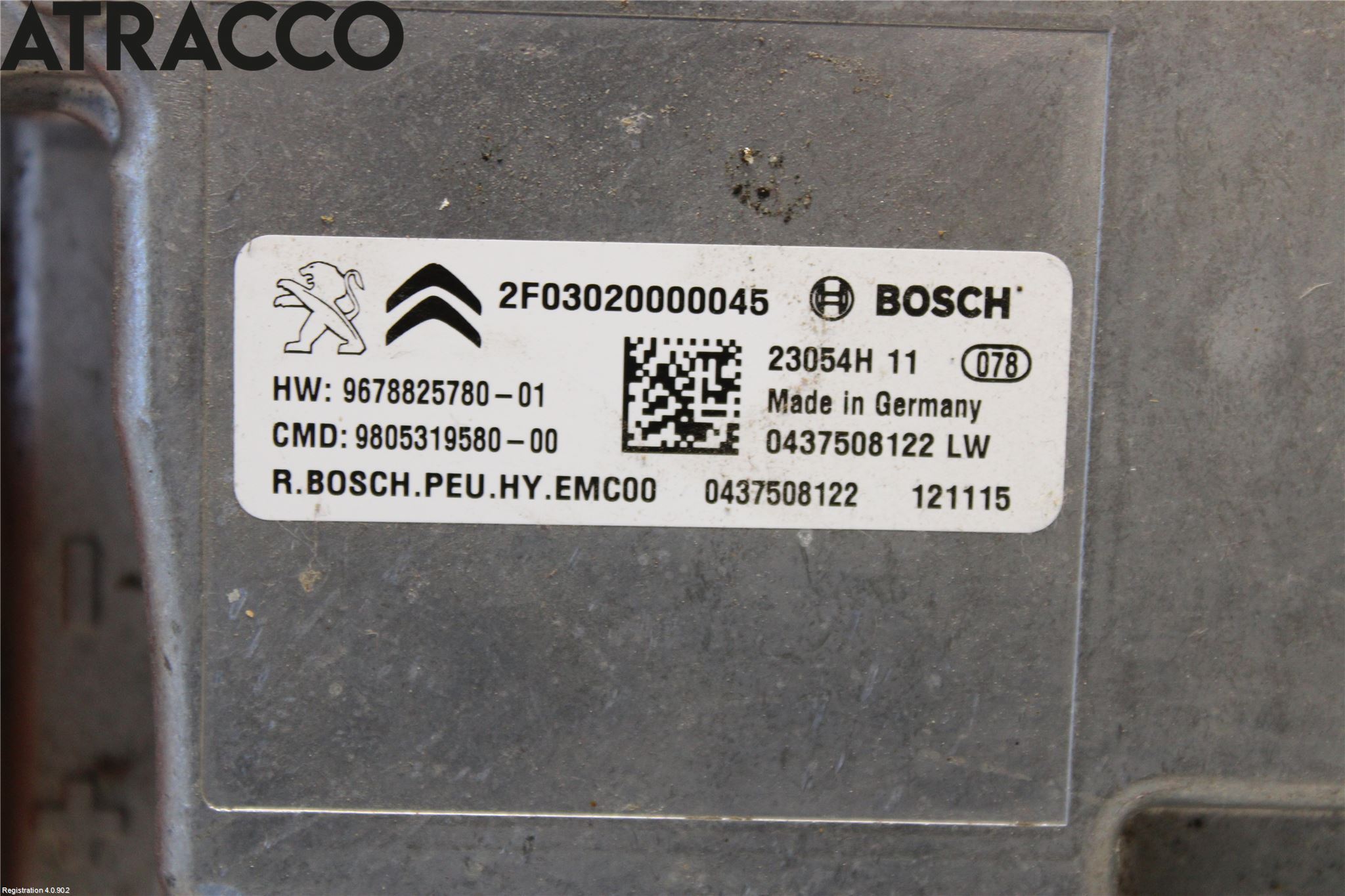 Peugeot 508 11-18 Inverter Hybrid