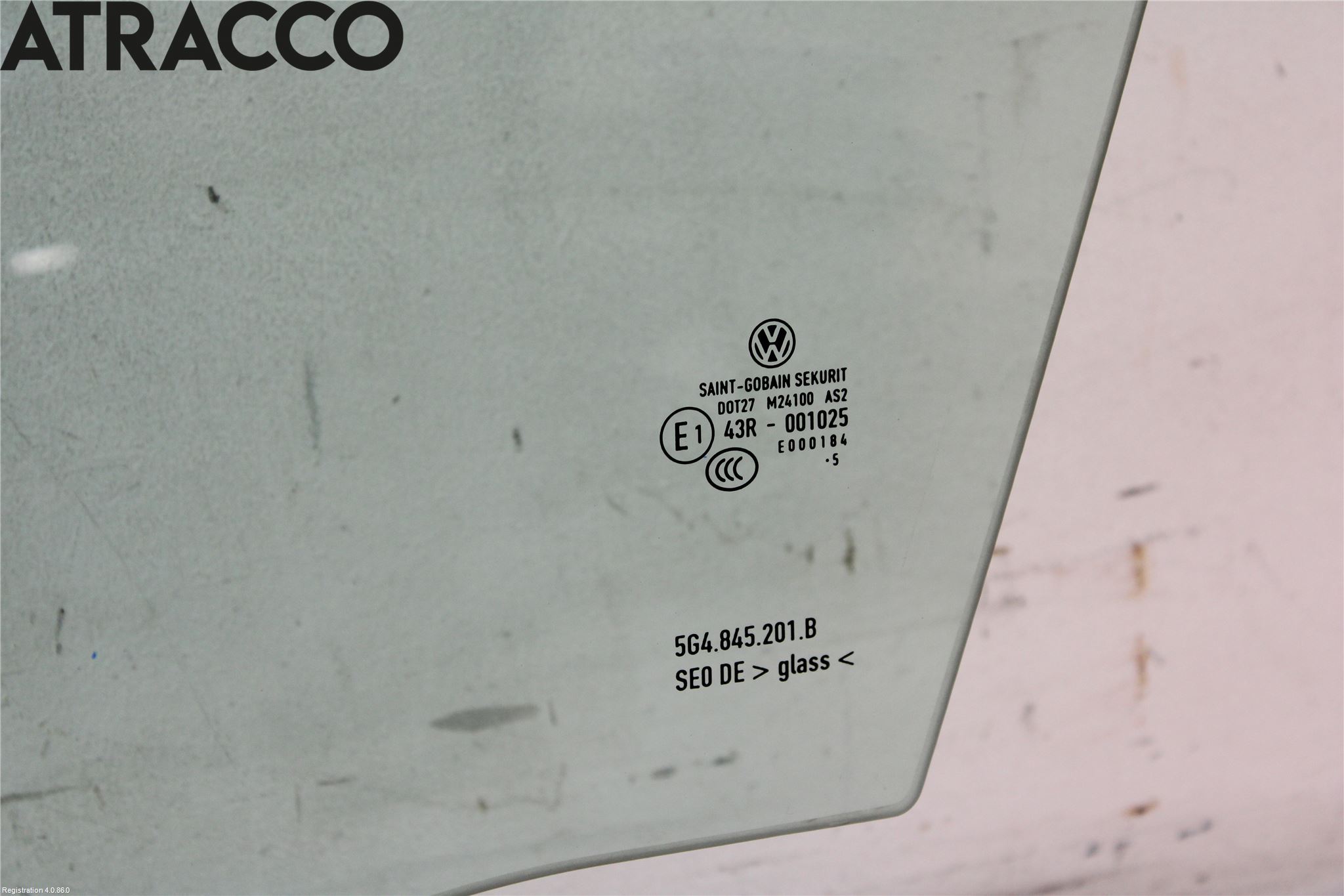 Volkswagen VW GOLF / E-GOLF VII 13-20 Dørrute Foran Venstre 4 Dørs