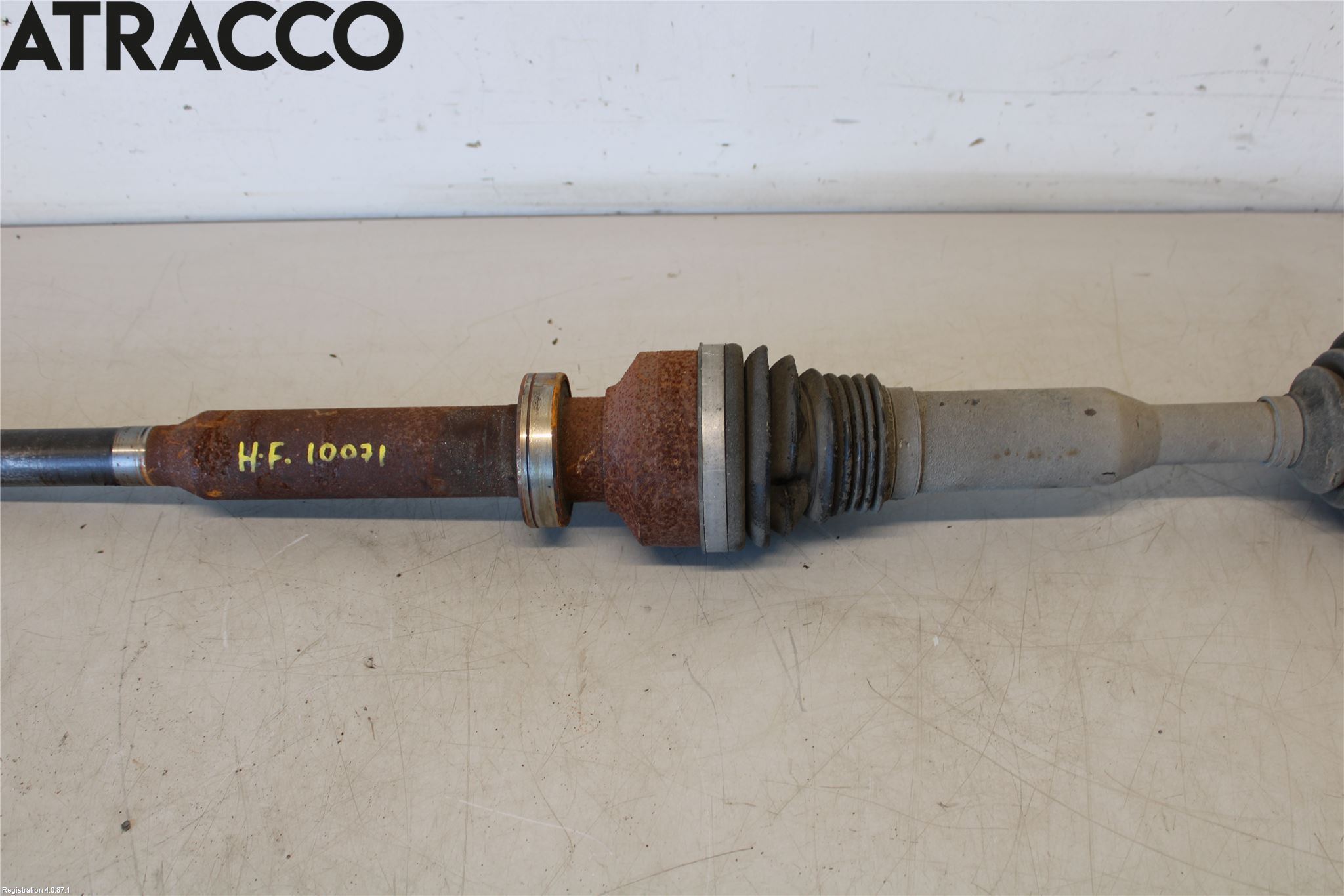 Volvo XC60 09-13 Drivaksel Foran Kompl Høyre