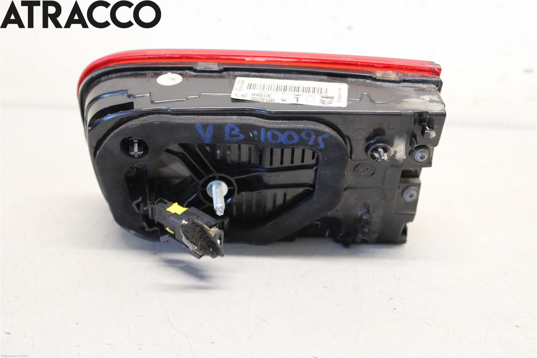 Citroen C4 CACTUS 14-20 Baklykt Venstre  På Luke(Indre