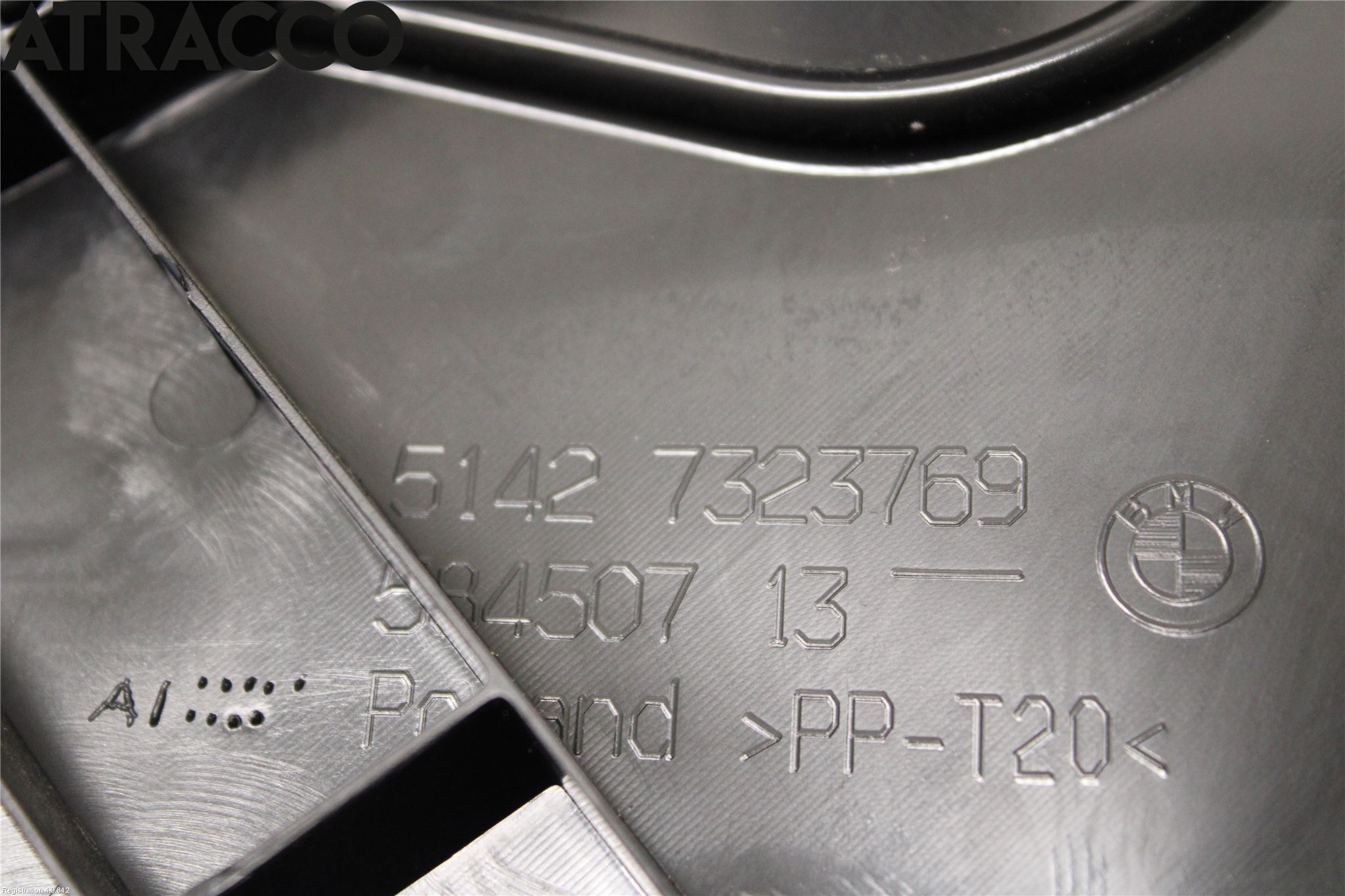 BMW i3 I01 13-22 Dørtrekk Innlegg Venstre