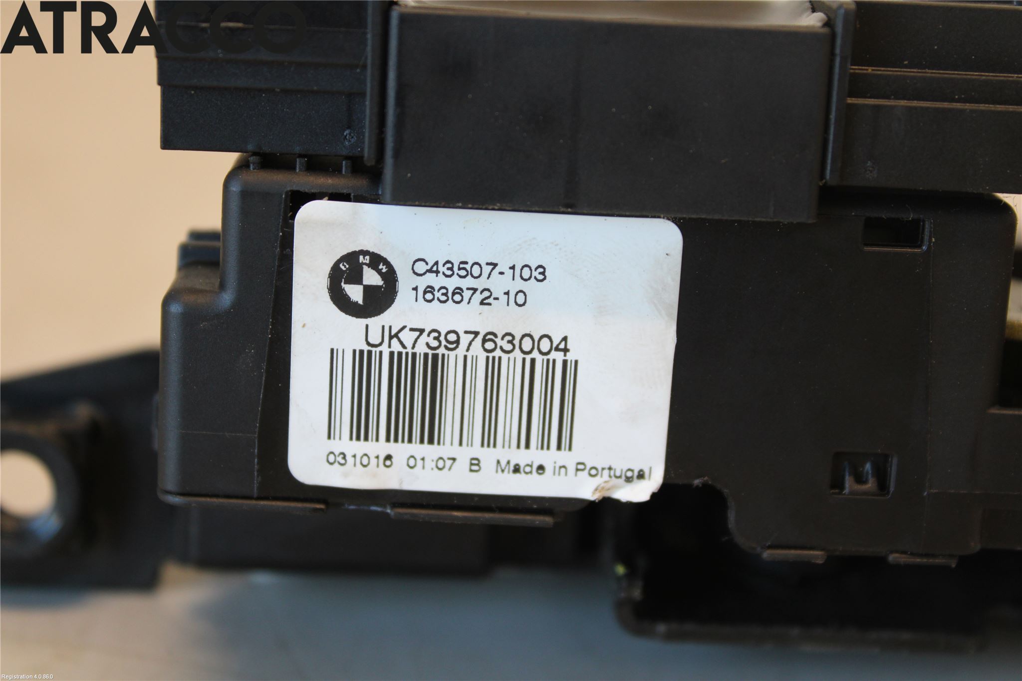 BMW 3 GT F34 13-19 Bakluke-Lokk Låsekasse