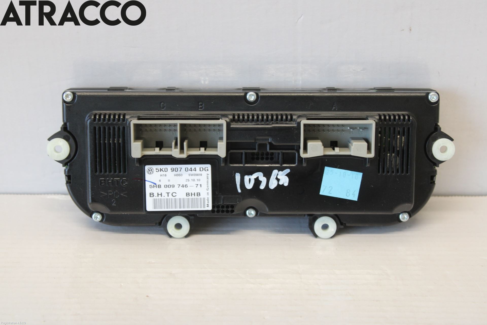 Volkswagen VW PASSAT 11-14 Varme Ac Betjening-Display