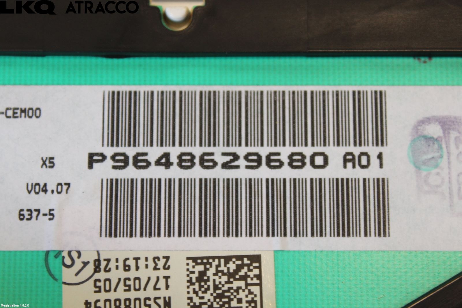 Peugeot 307     01-05 Instr Kombinert