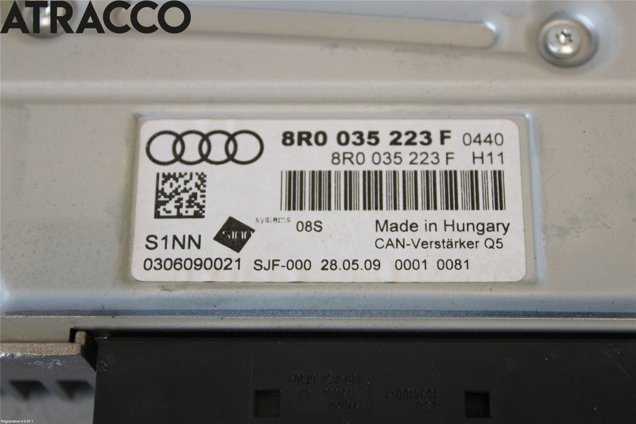 Audi Q5 09-16 Stereo Forsterker