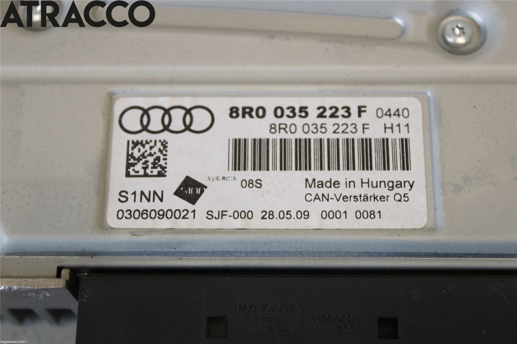 Audi Q5 09-16 Stereo Forsterker